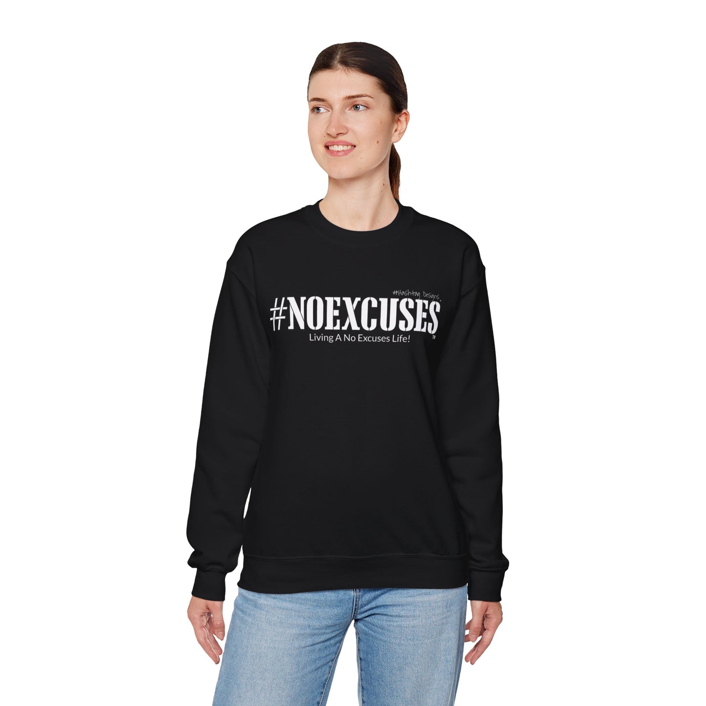 #NOEXCUSES Gildan Cozy Unisex Heavy Blend™ Sweatshirt