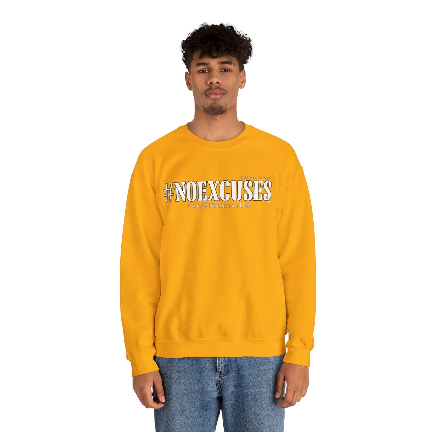#NOEXCUSES Gildan Cozy Unisex Heavy Blend™ Sweatshirt