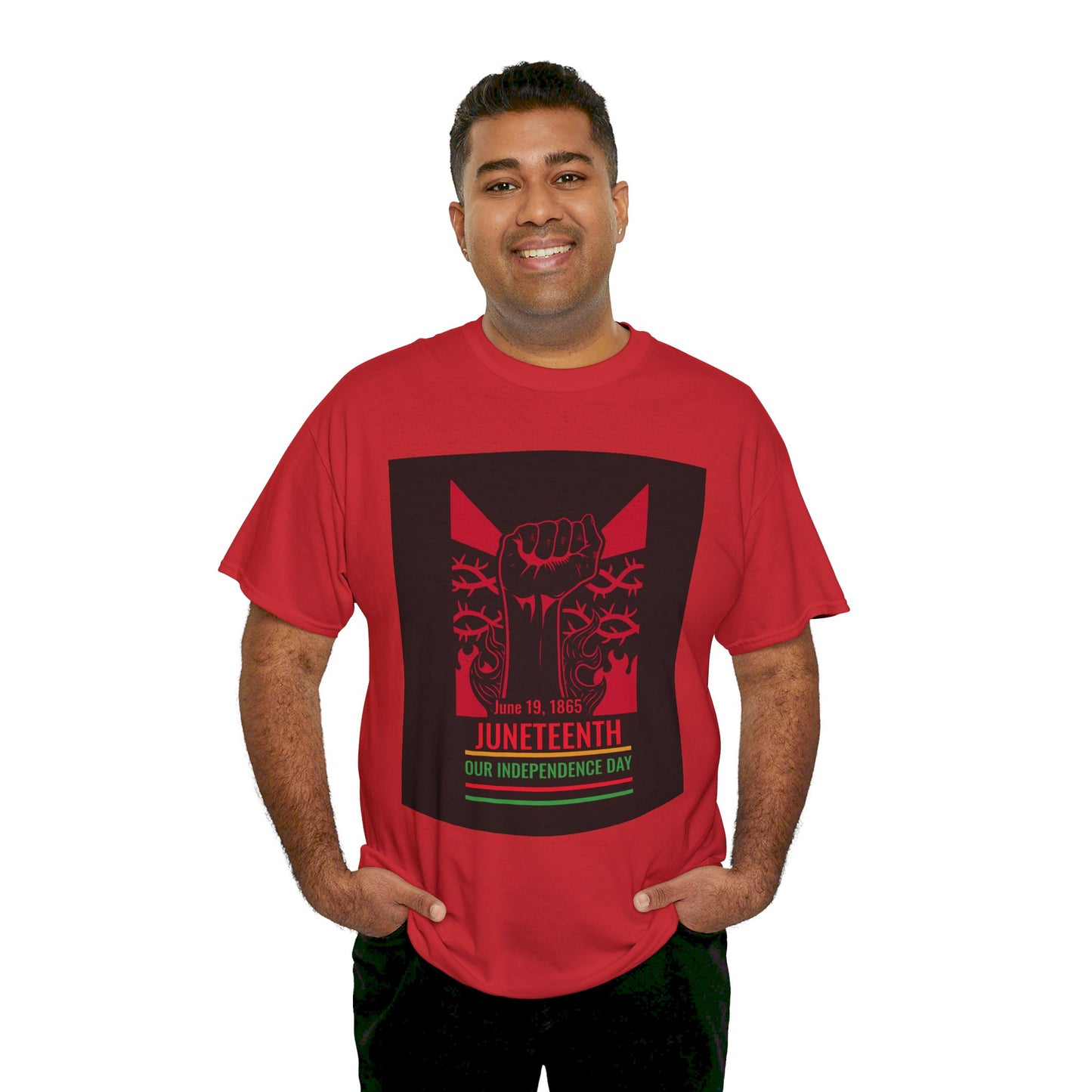 Juneteenth - Unisex Heavy Cotton Tee