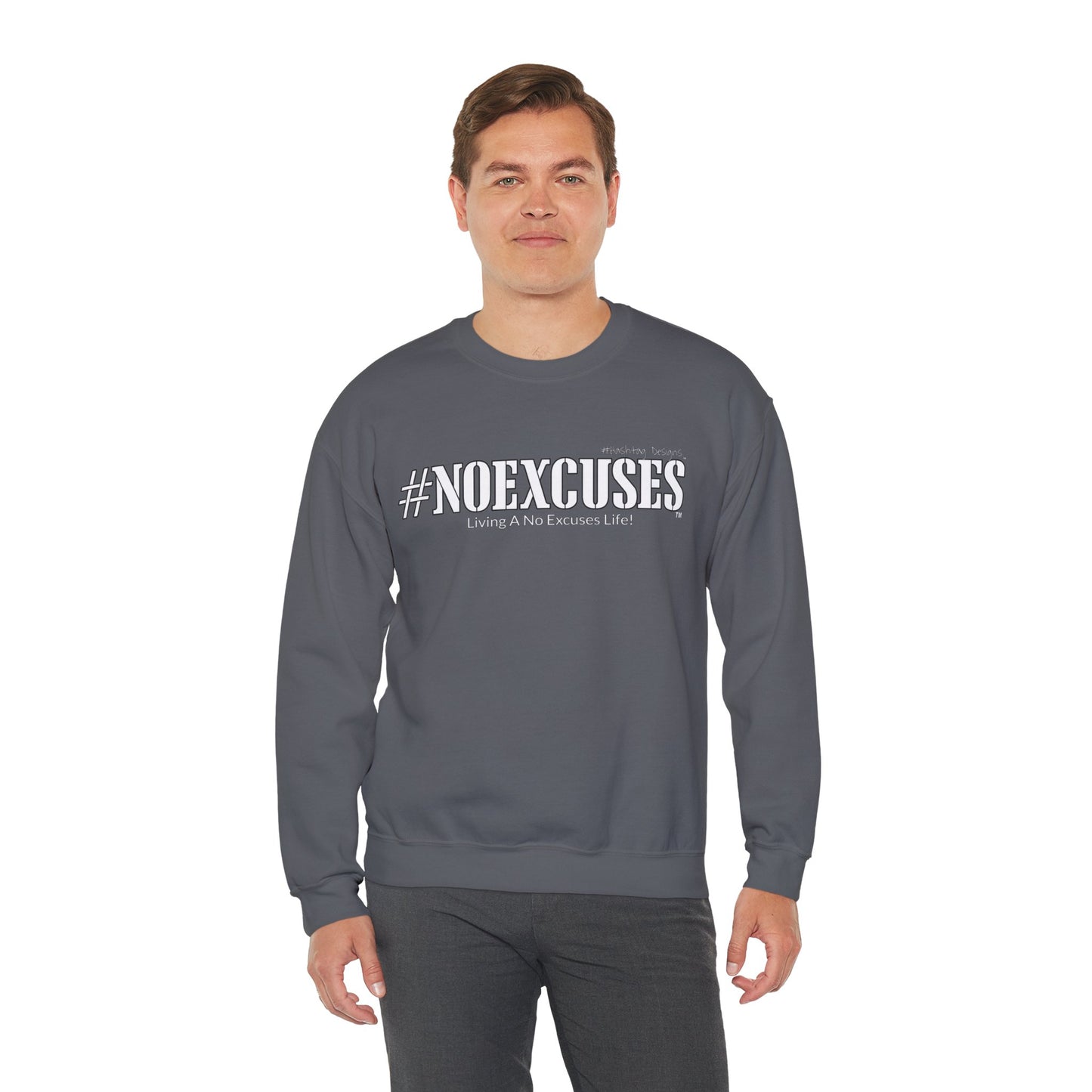 #NOEXCUSES Gildan Cozy Unisex Heavy Blend™ Sweatshirt