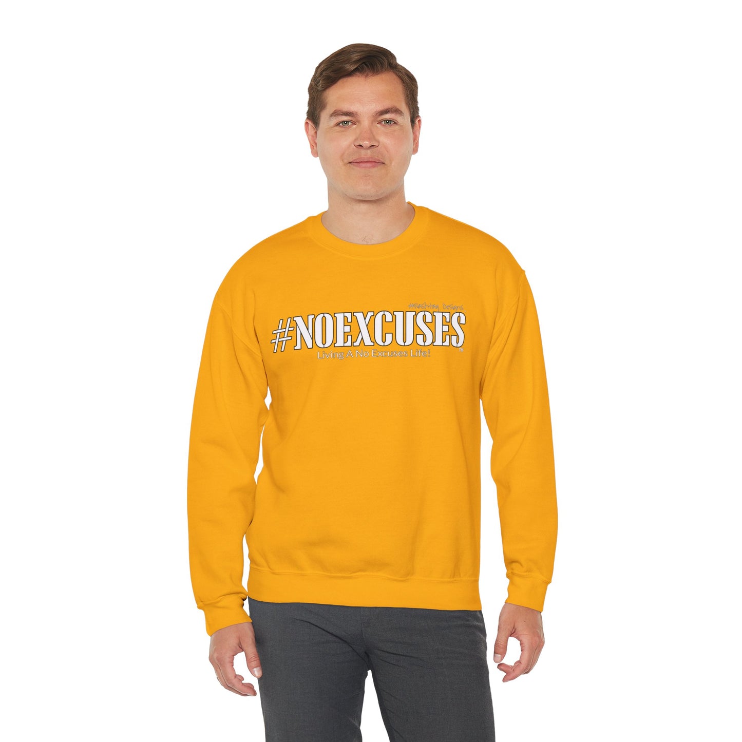 #NOEXCUSES Gildan Cozy Unisex Heavy Blend™ Sweatshirt