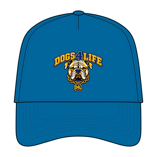 Dogs 4 Life — Bulldog Logo Five-Panel Hat