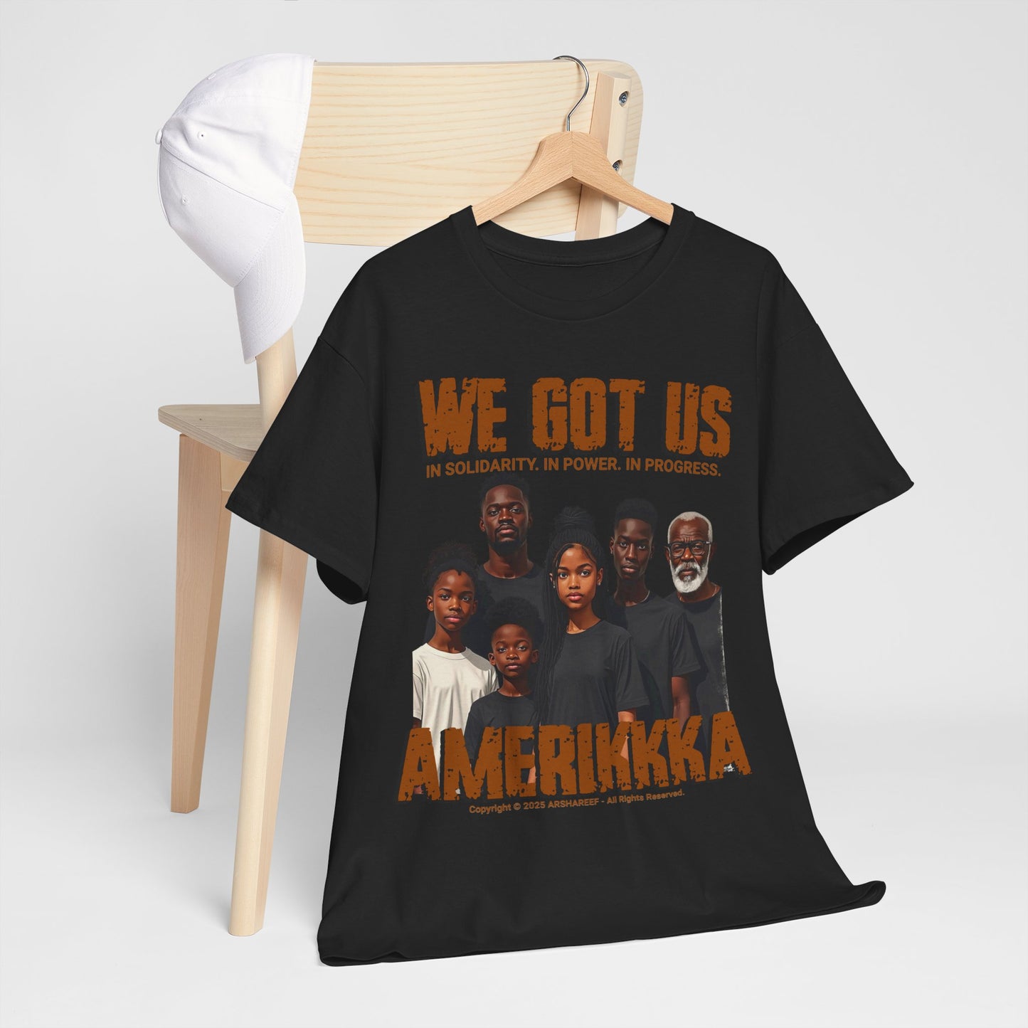 We Got Us Unisex Heavy Cotton Tee with Family
