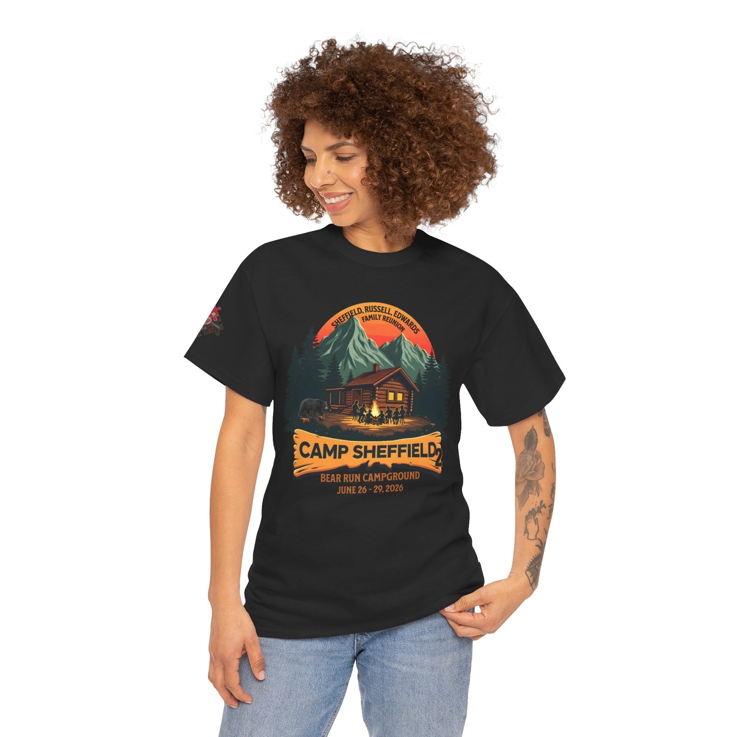 Camp Sheffield Family Reunion Unisex Tee