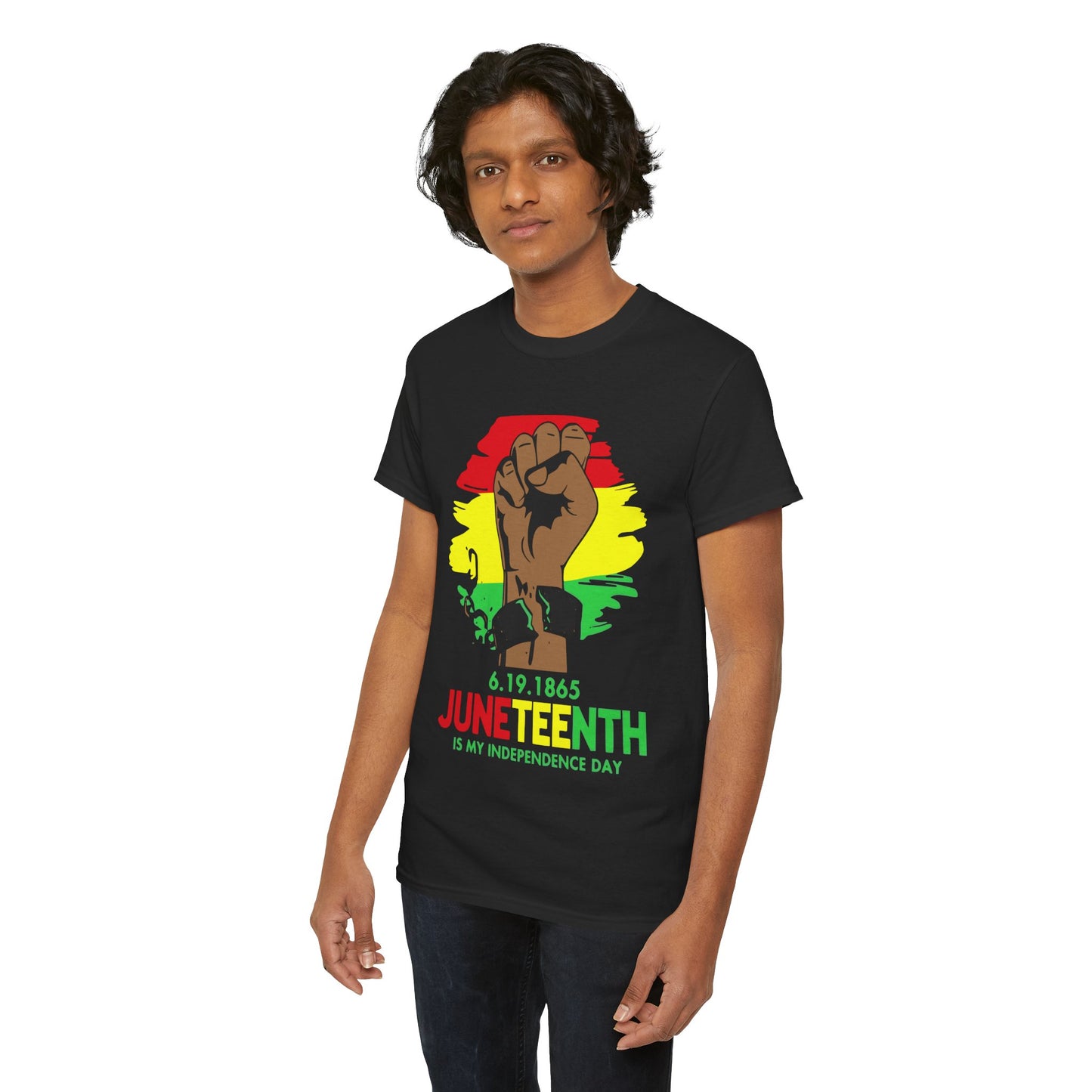 Juneteenth Unisex Tee - Fist Raised