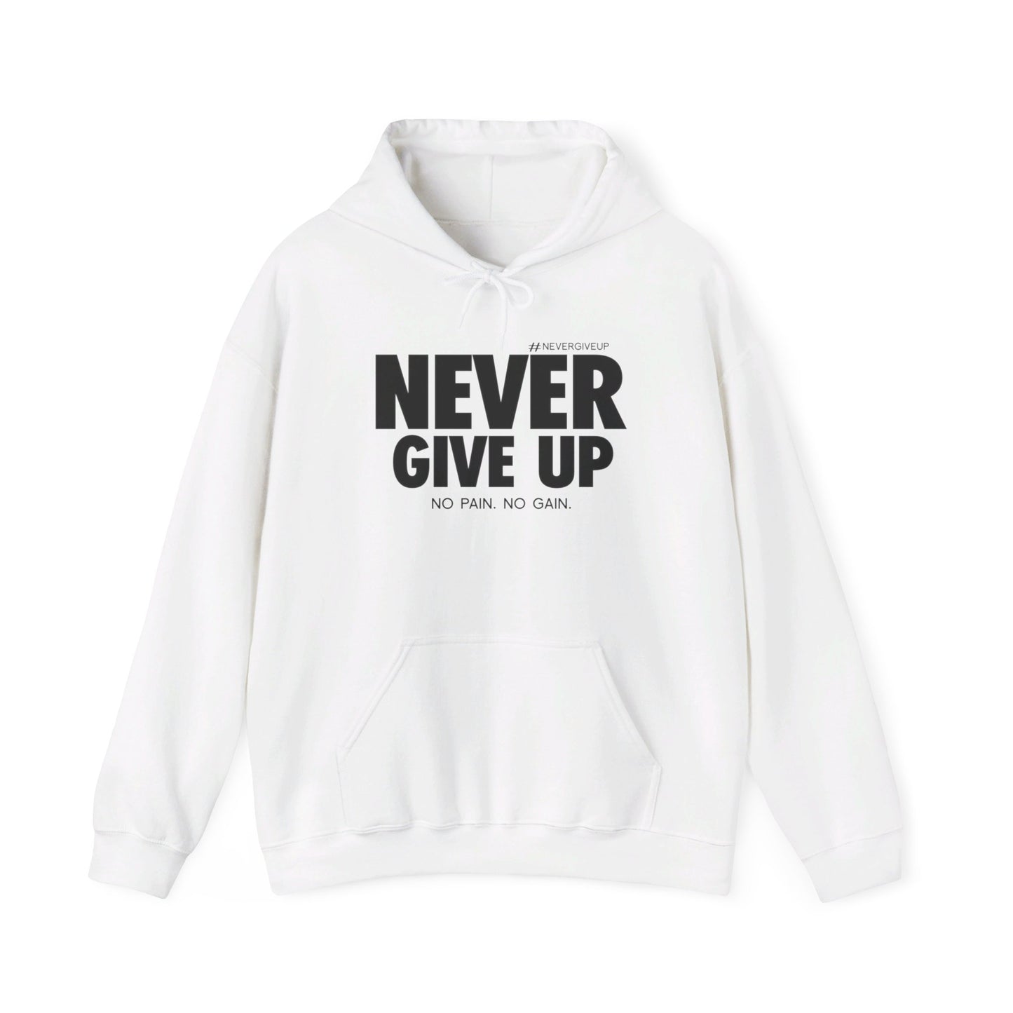 Never Give Up - Unisex Heavy Blend™ Hooded Sweatshirt