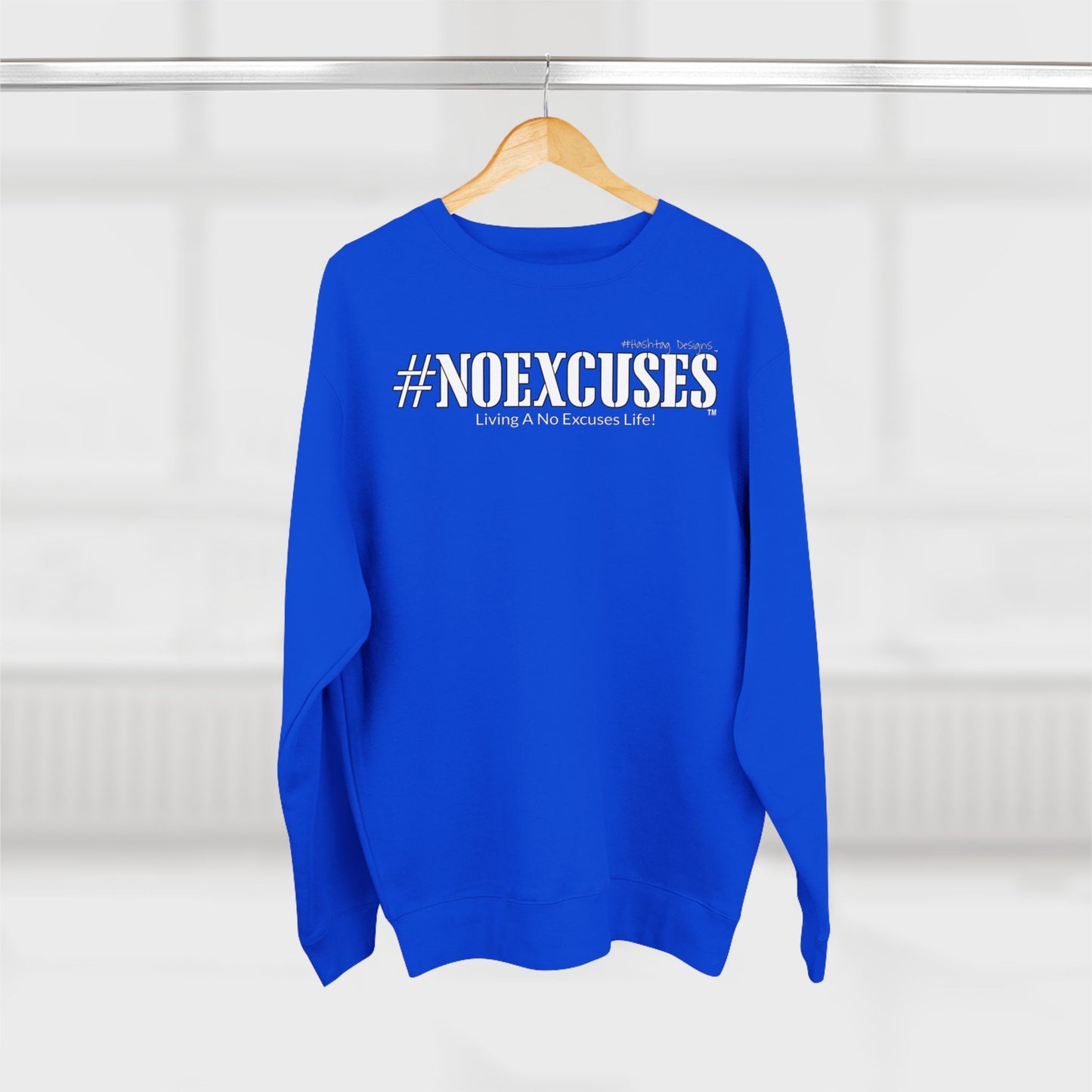 #NOEXCUSES Lane Seven Unisex Crewneck Sweatshirt