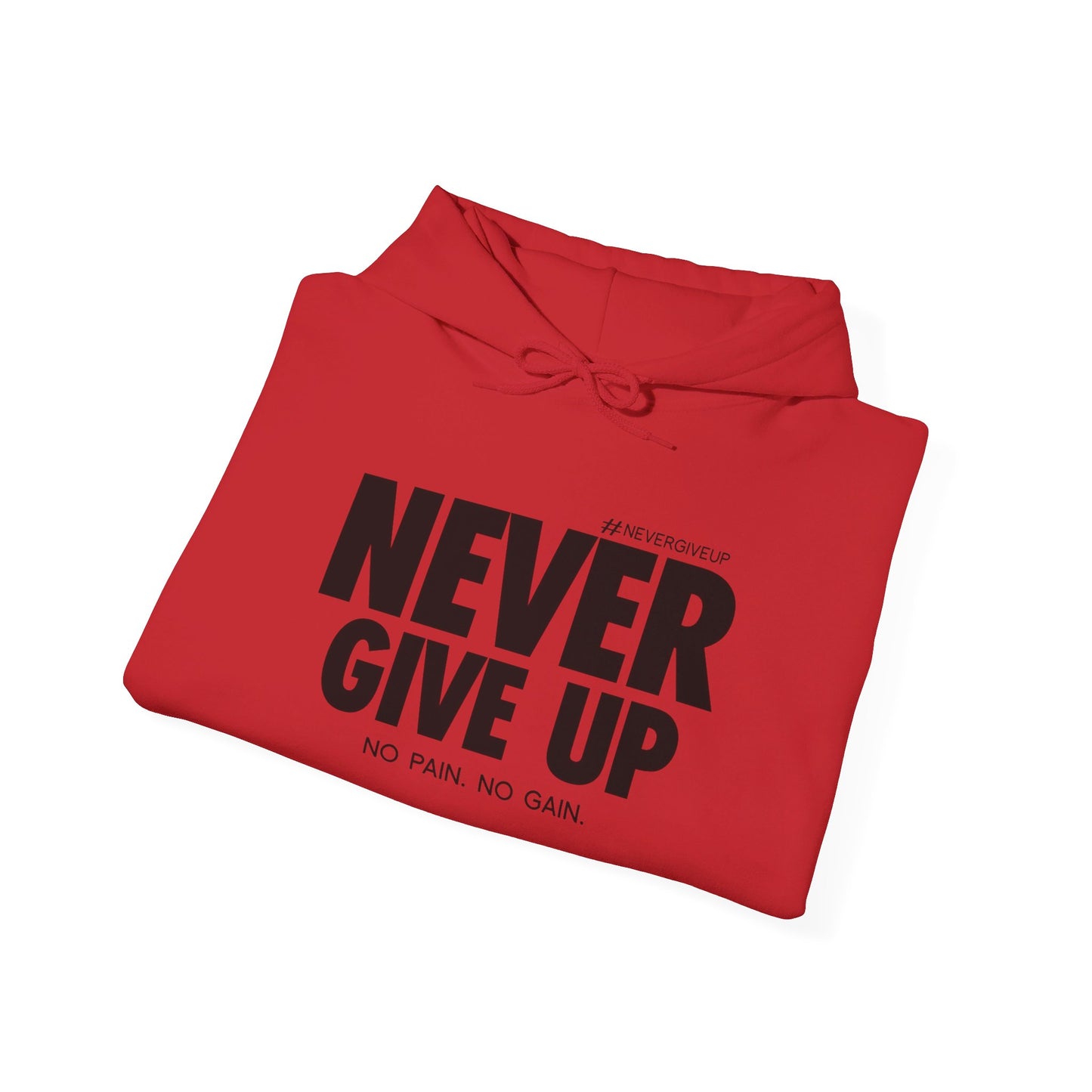 Never Give Up - Unisex Heavy Blend™ Hooded Sweatshirt