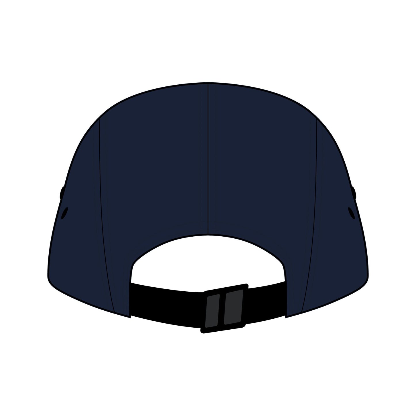 Dogs 4 Life Five-Panel Cap — Bulldog Logo Navy Hat