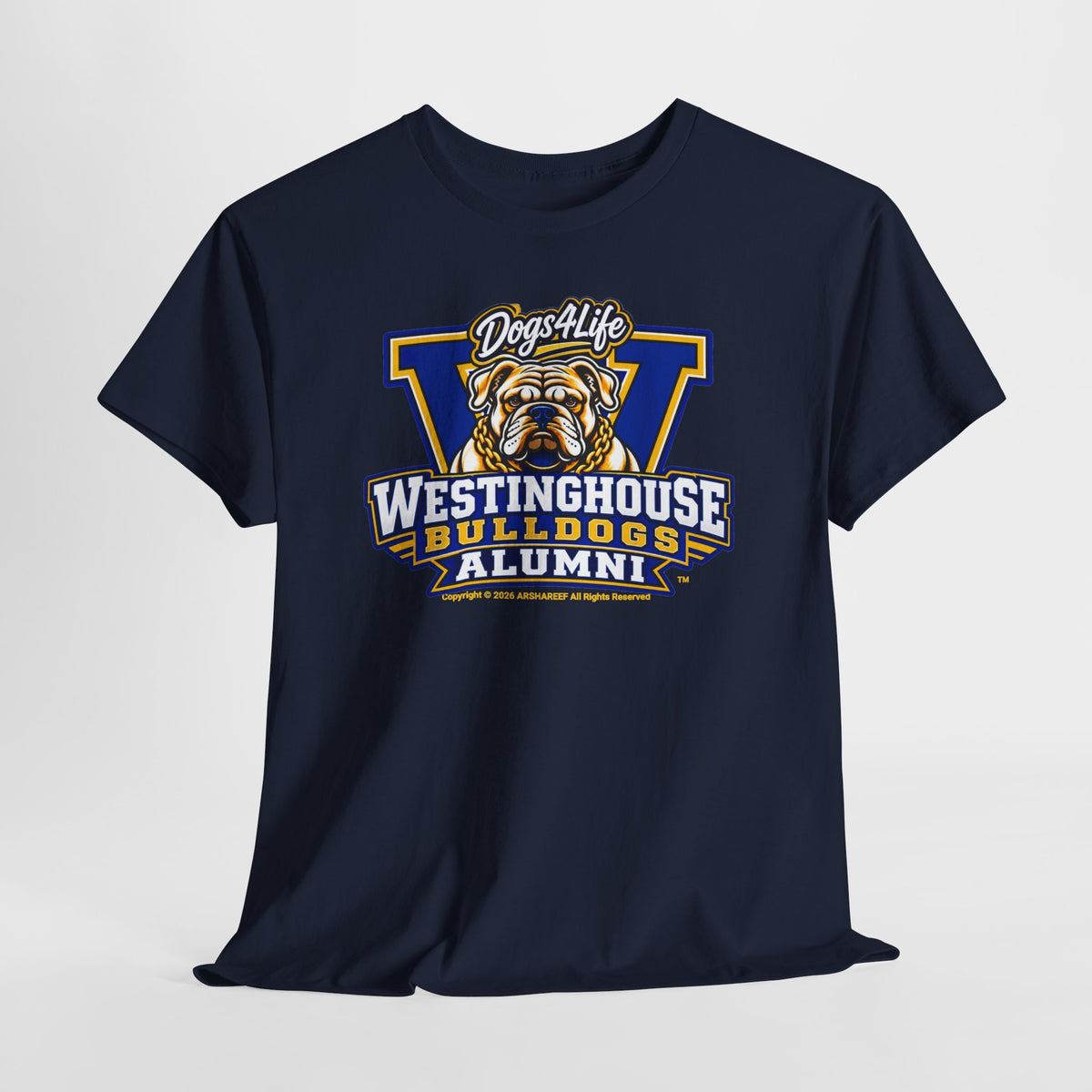 Westinghouse Bulldogs Alumni Graphic T-Shirt