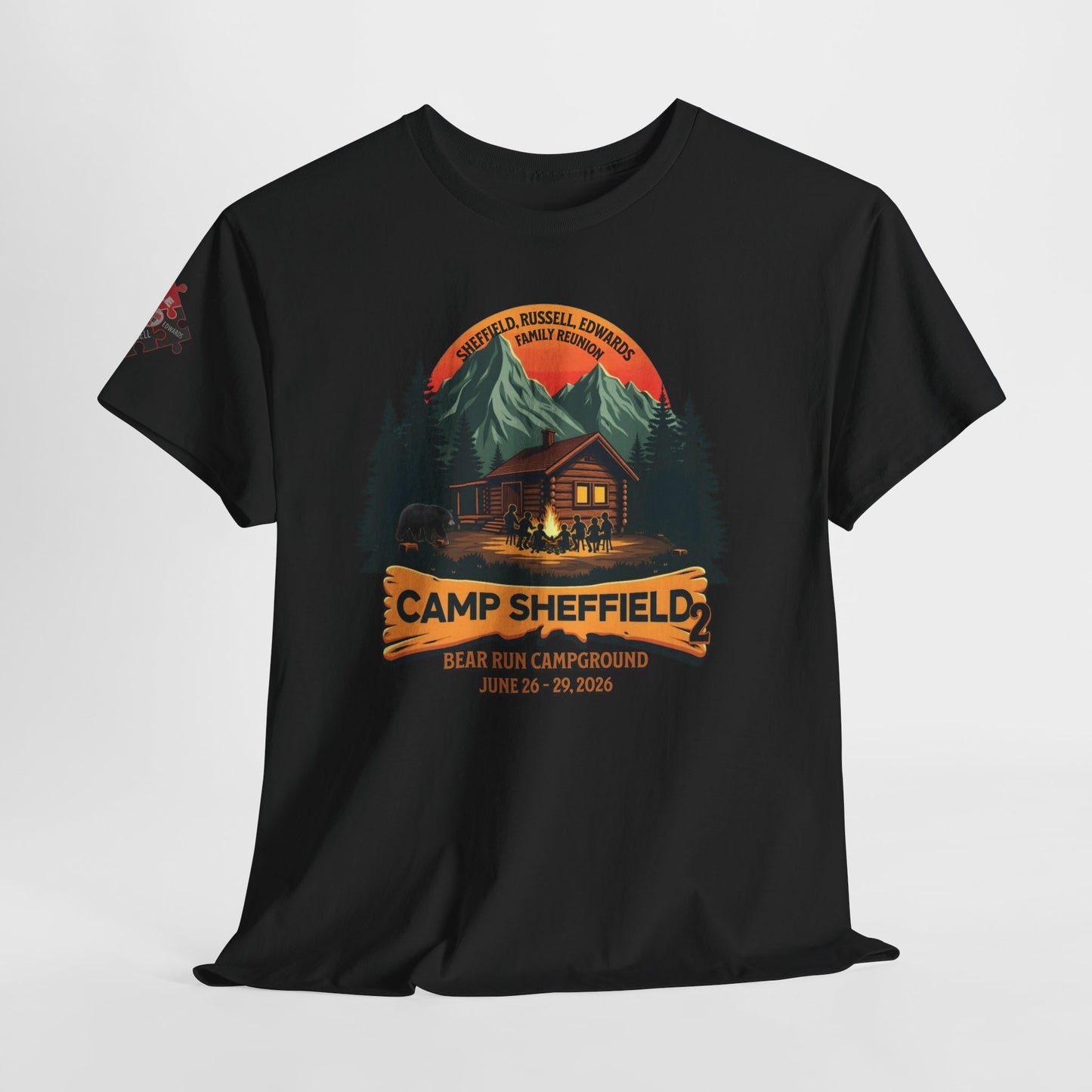Camp Sheffield Family Reunion Unisex Tee