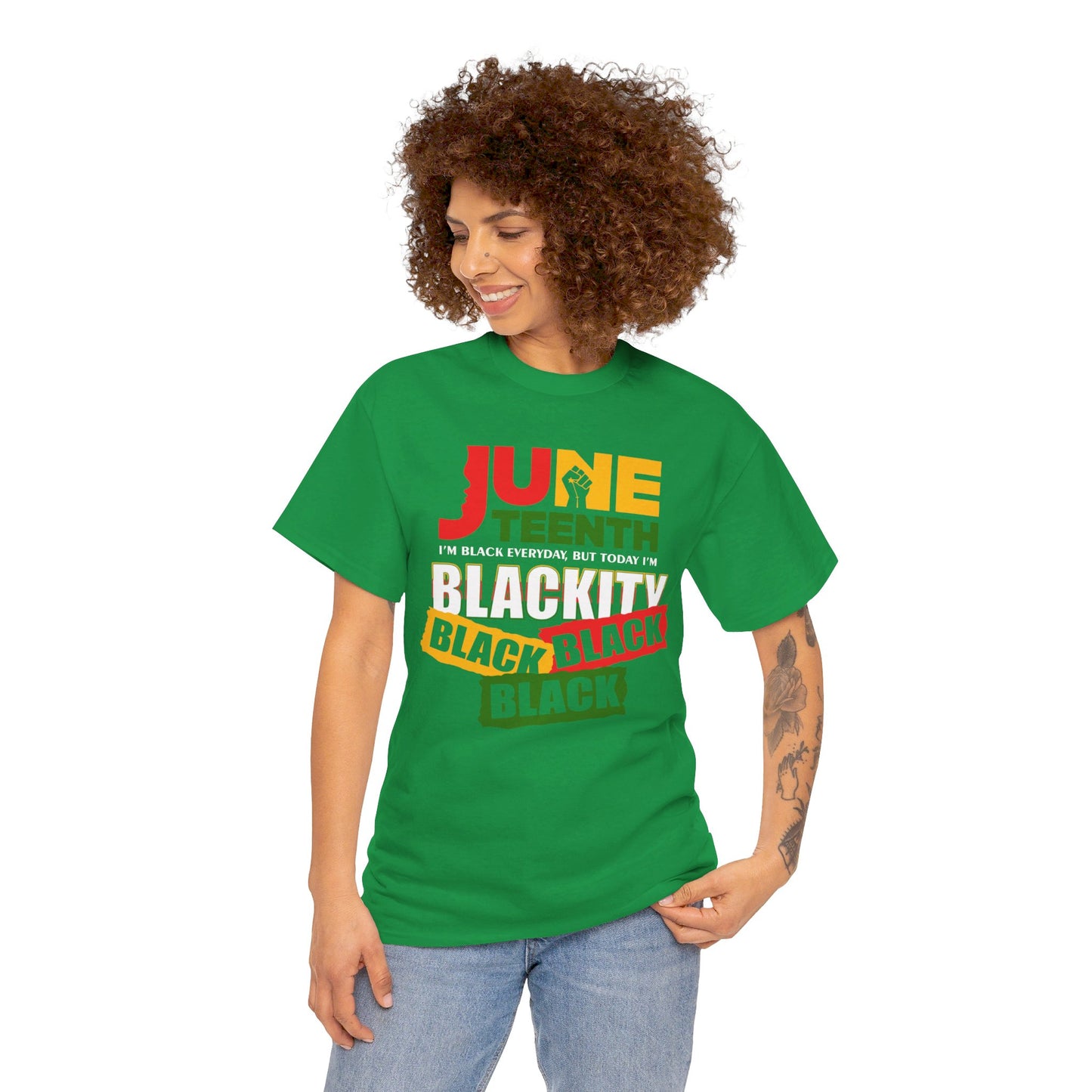 Juneteenth - Unisex Heavy Cotton Tee