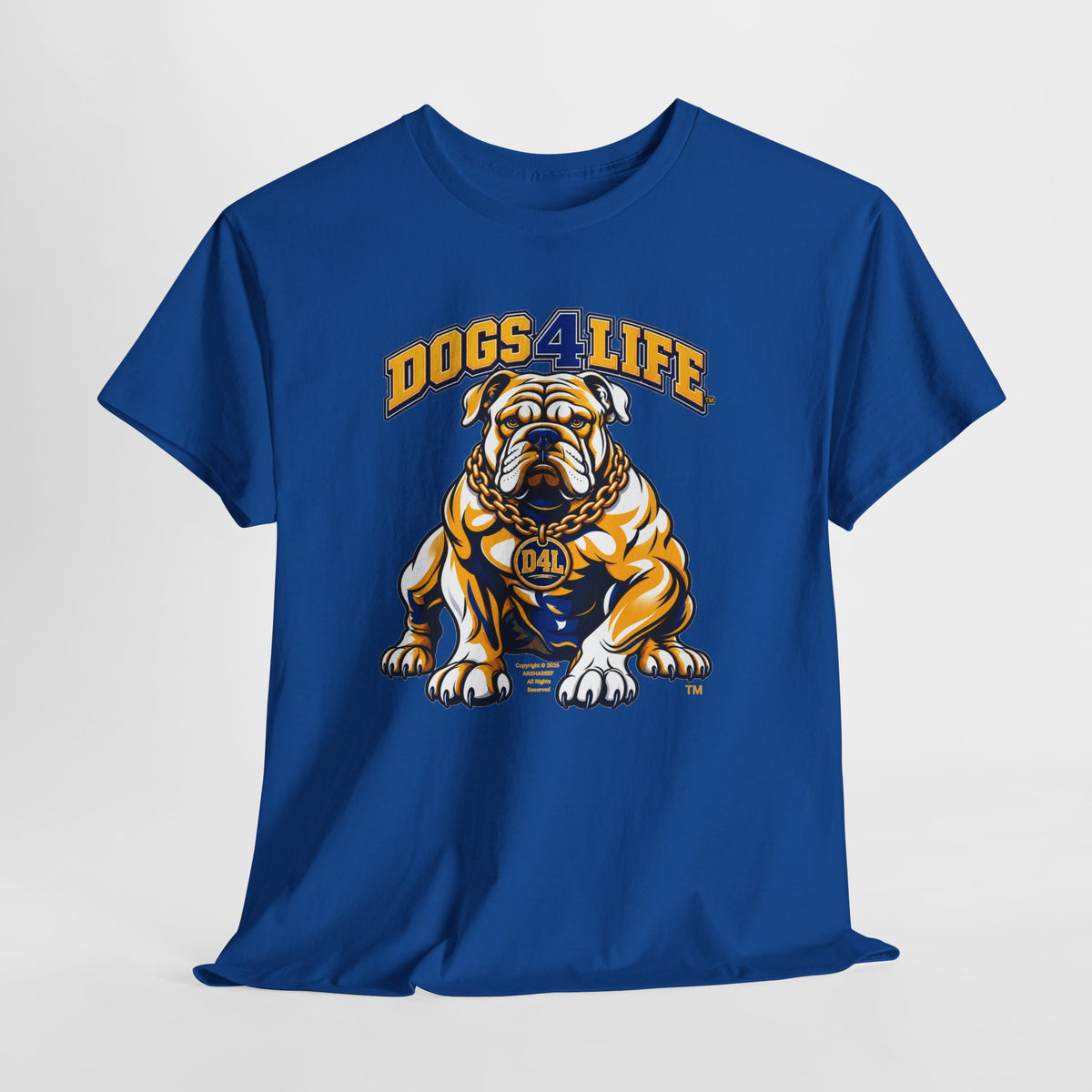 Dogs 4 Life D4L Bulldog T-Shirt