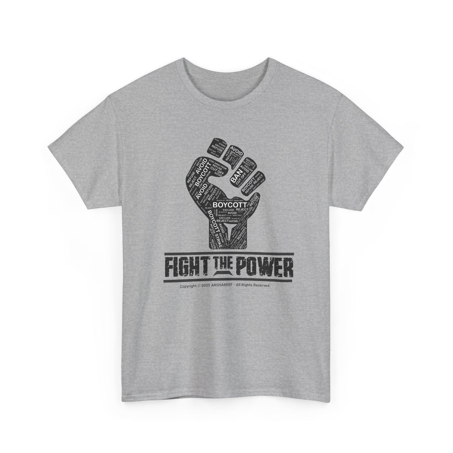 FIGHT THE POWER 2 Unisex Gildan Heavy Cotton Tee