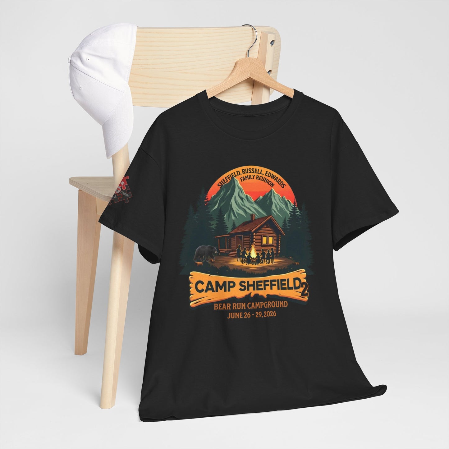 Camp Sheffield Family Reunion Unisex Tee
