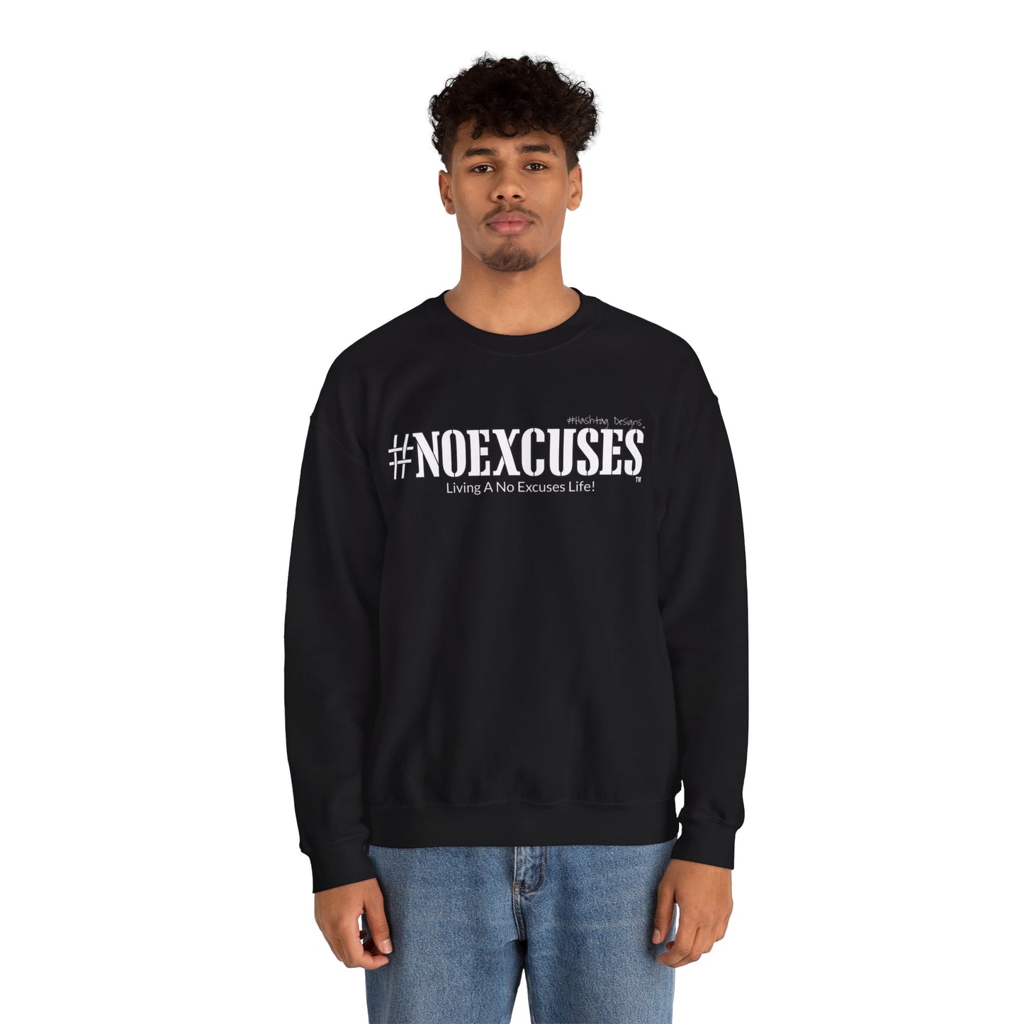 #NOEXCUSES Gildan Cozy Unisex Heavy Blend™ Sweatshirt
