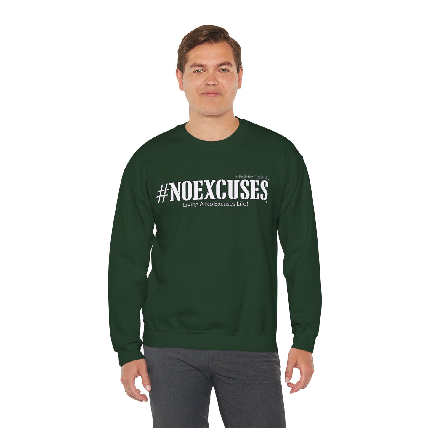 #NOEXCUSES Gildan Cozy Unisex Heavy Blend™ Sweatshirt