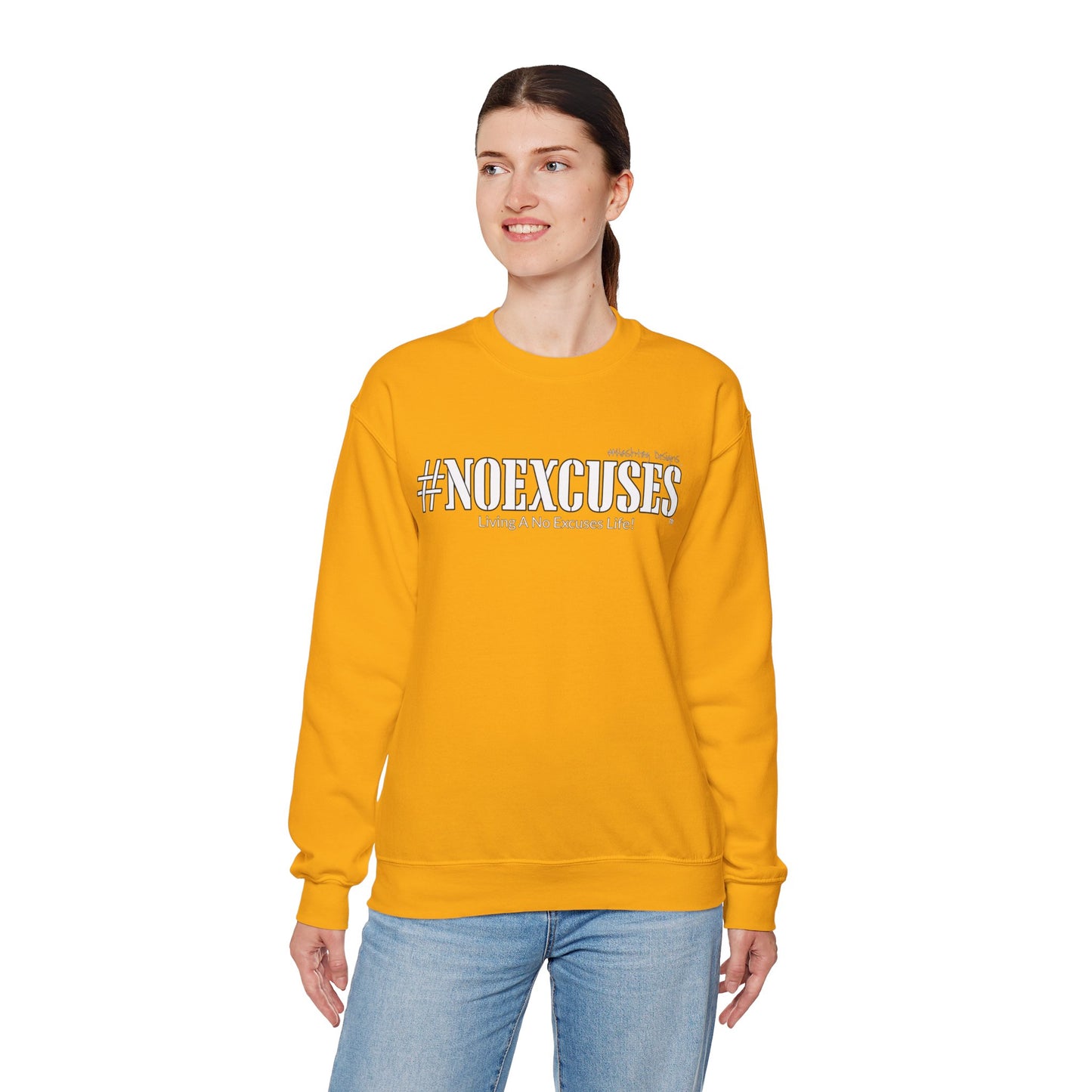 #NOEXCUSES Gildan Cozy Unisex Heavy Blend™ Sweatshirt