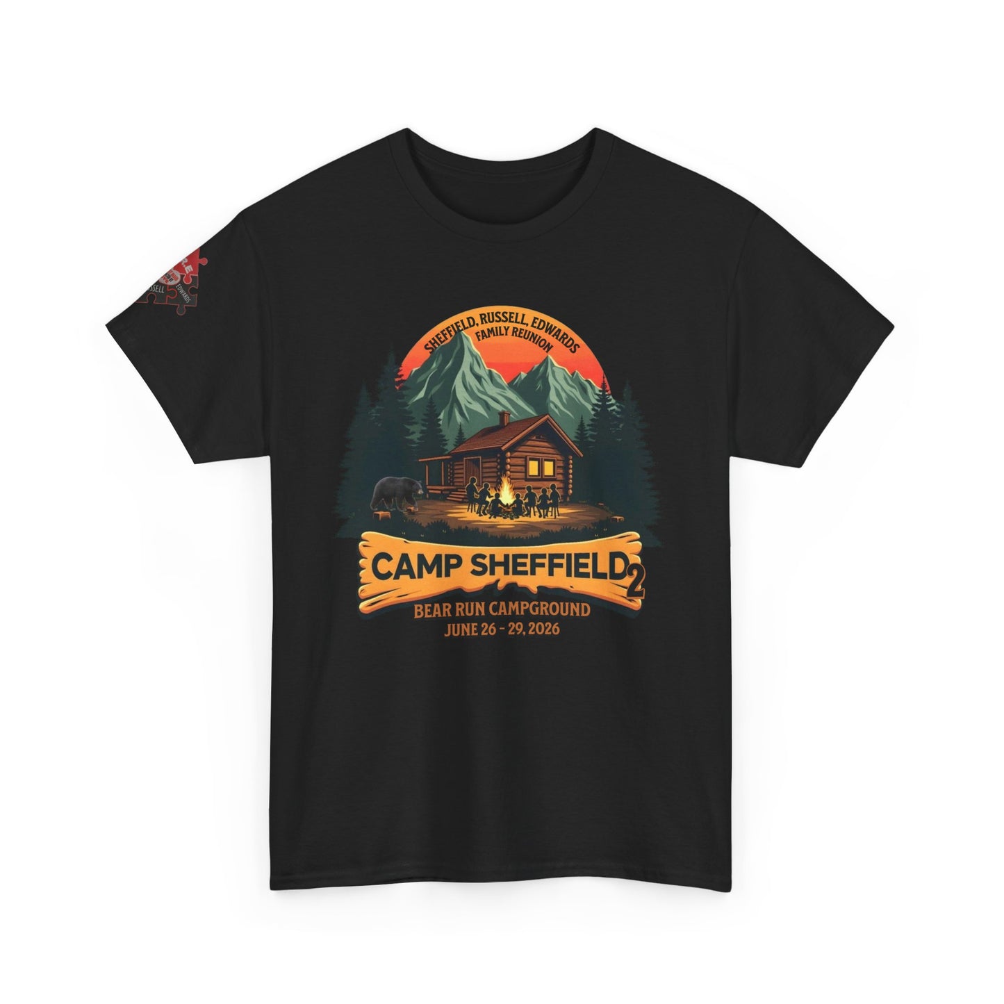 Camp Sheffield Family Reunion Unisex Tee