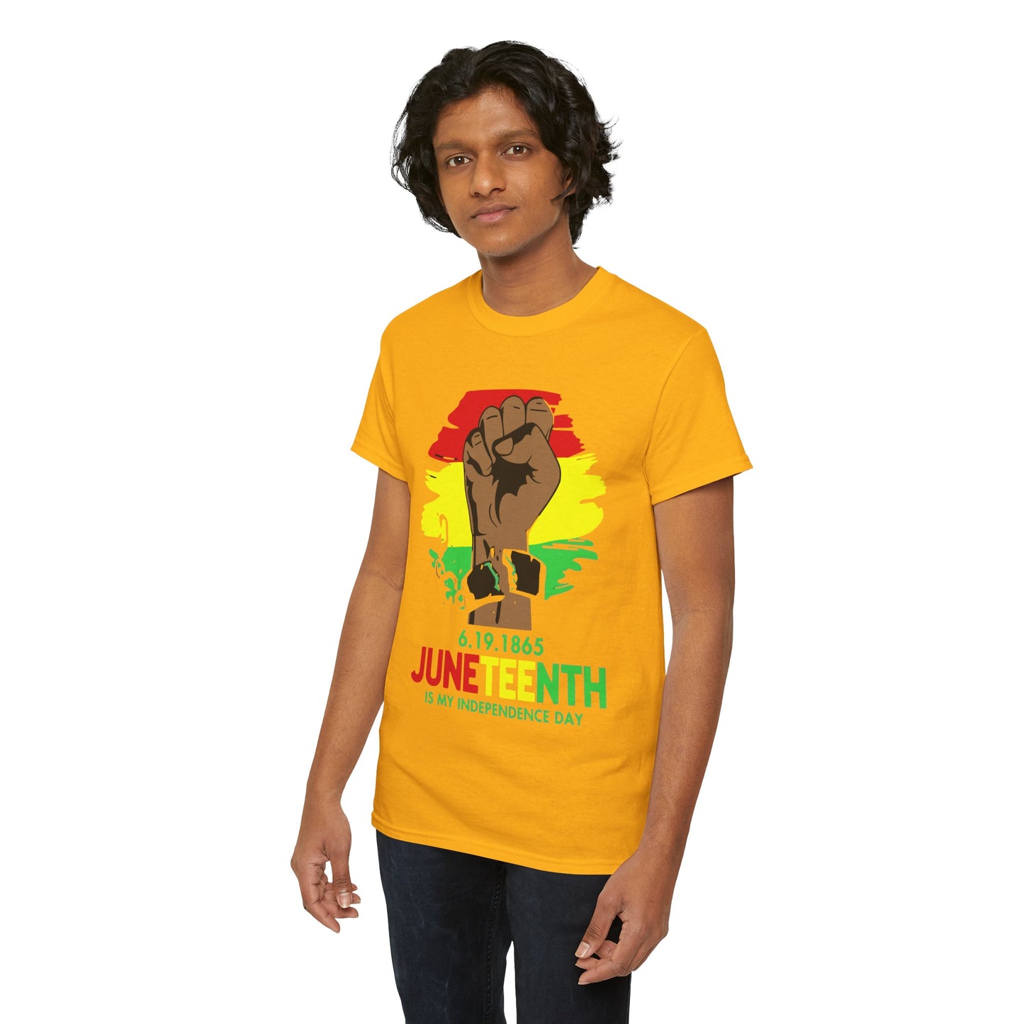 Juneteenth Unisex Tee - Fist Raised