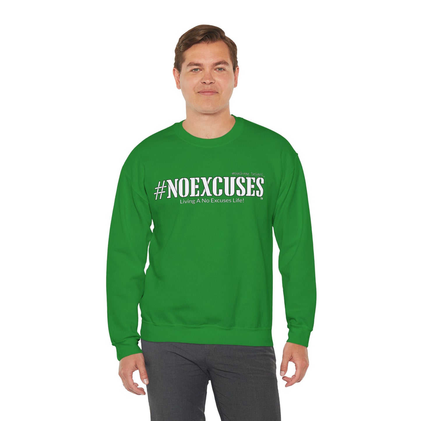#NOEXCUSES Gildan Cozy Unisex Heavy Blend™ Sweatshirt