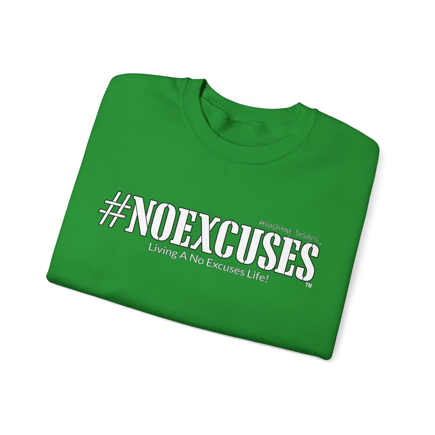 #NOEXCUSES Gildan Cozy Unisex Heavy Blend™ Sweatshirt