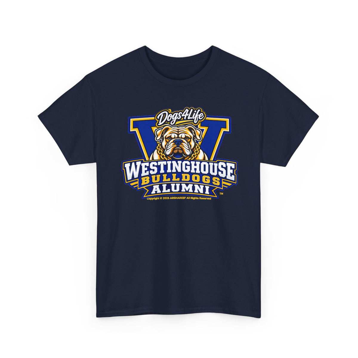 Westinghouse Bulldogs Alumni Graphic T-Shirt