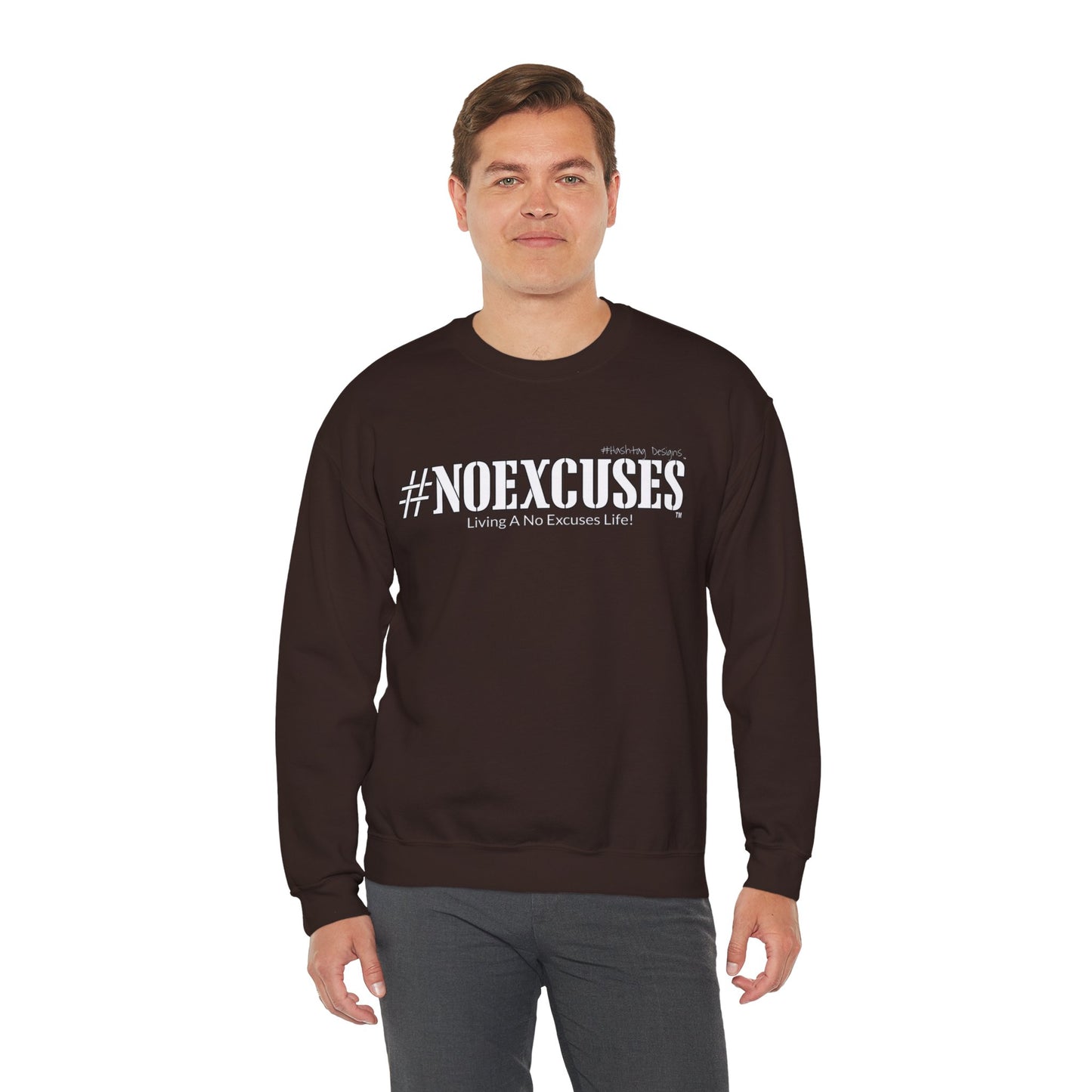 #NOEXCUSES Gildan Cozy Unisex Heavy Blend™ Sweatshirt