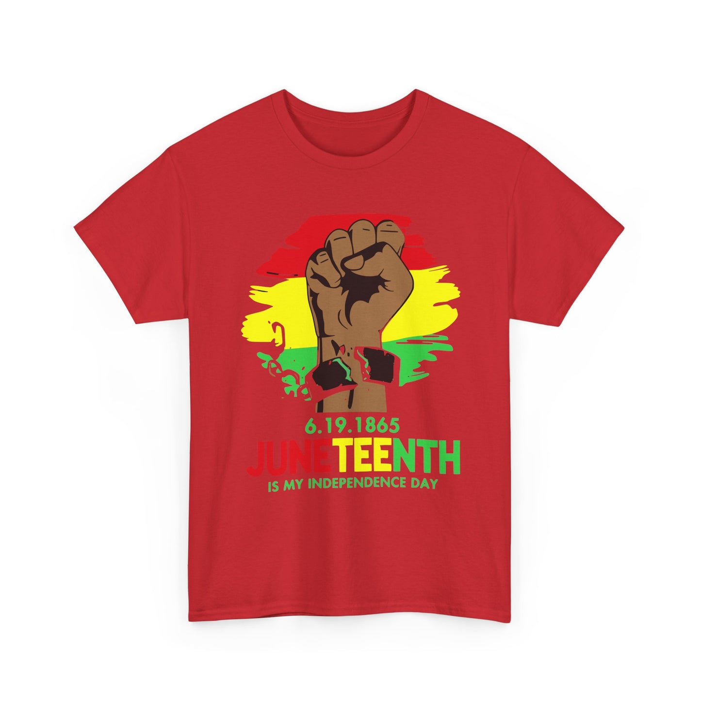 Juneteenth Unisex Tee - Fist Raised