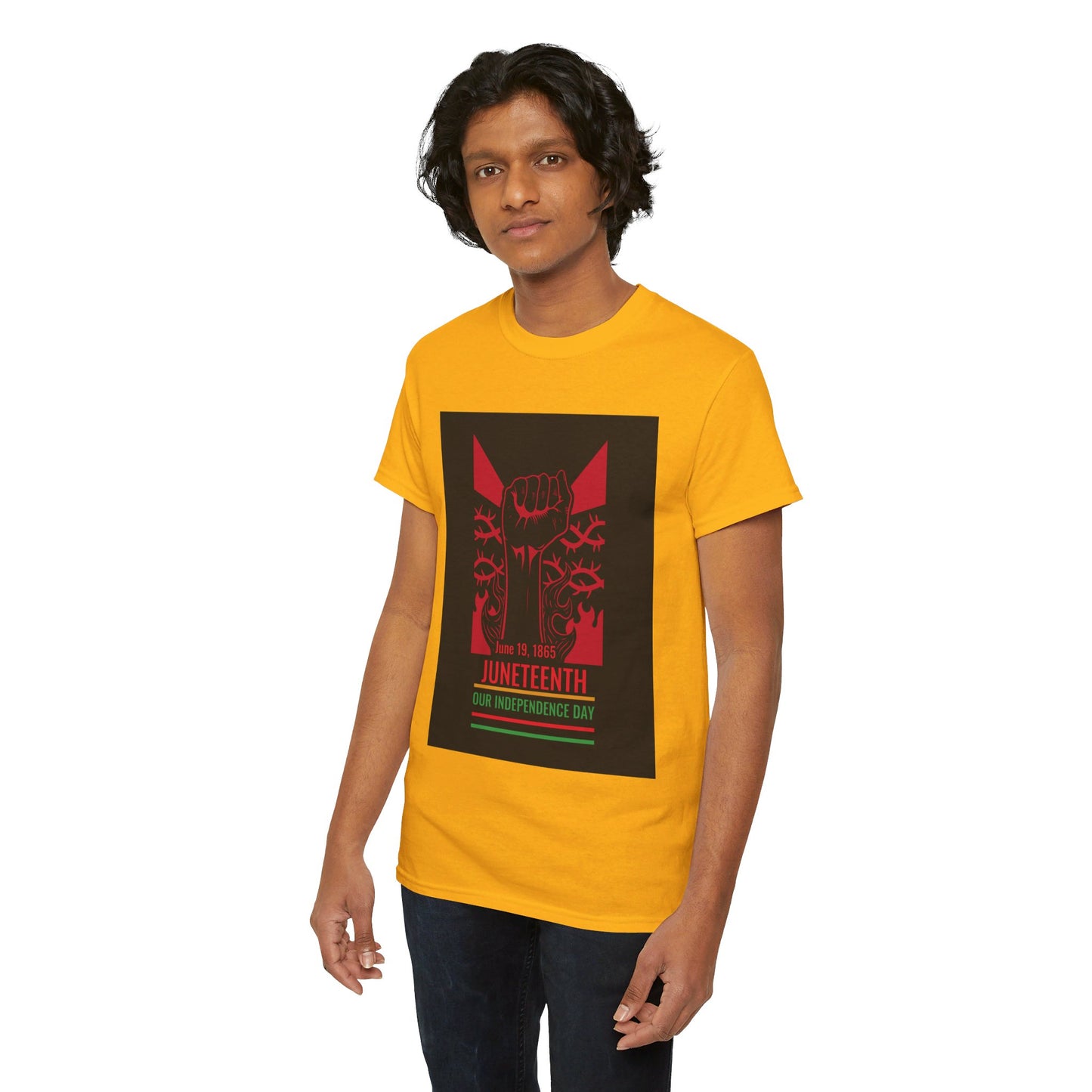 Juneteenth - Unisex Heavy Cotton Tee