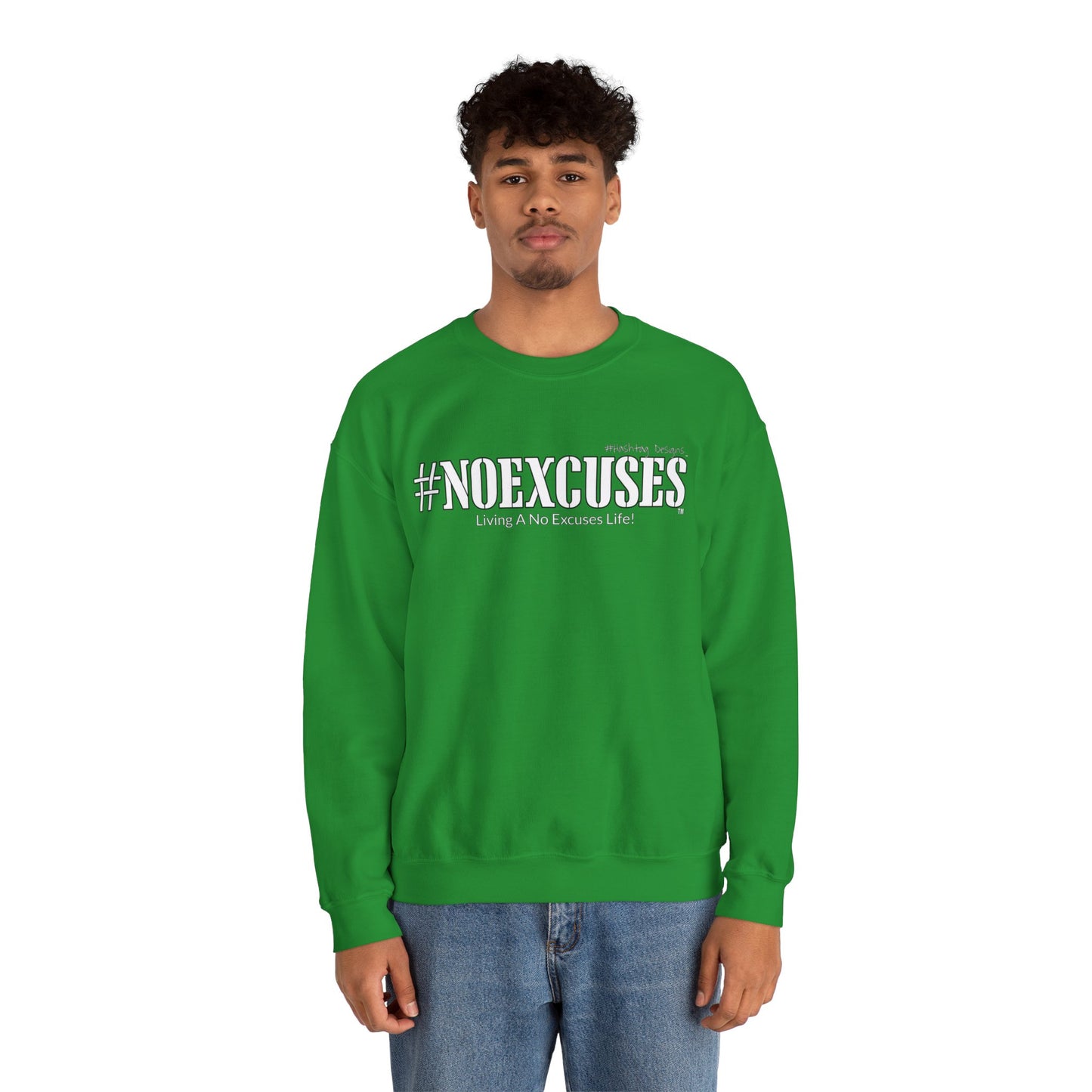 #NOEXCUSES Gildan Cozy Unisex Heavy Blend™ Sweatshirt