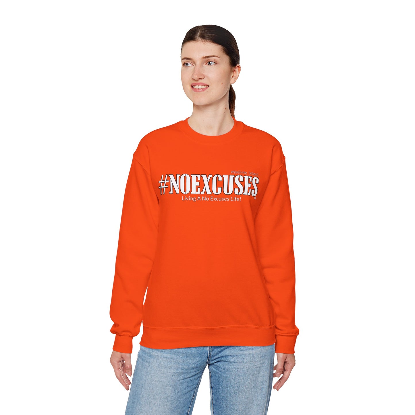#NOEXCUSES Gildan Cozy Unisex Heavy Blend™ Sweatshirt