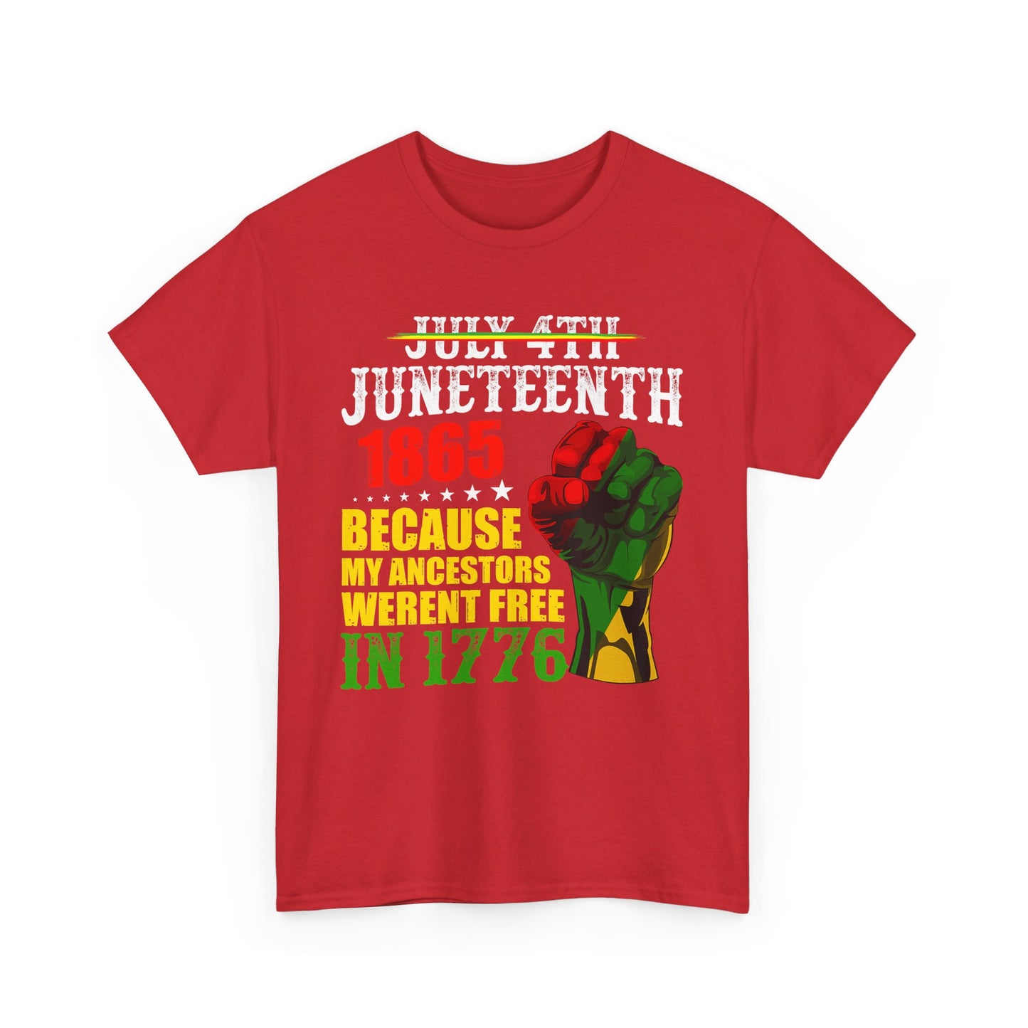 Juneteenth - Unisex Heavy Cotton Tee