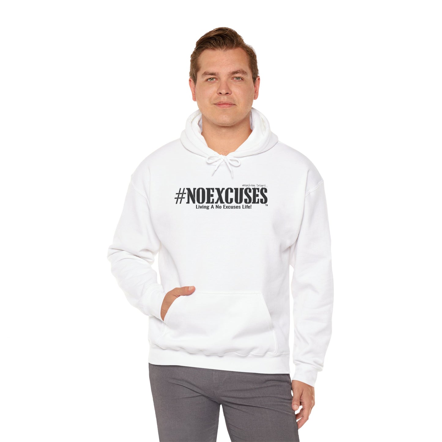#NOEXCUSES Gildan Cozy Unisex Heavy Blend™ Hoodie