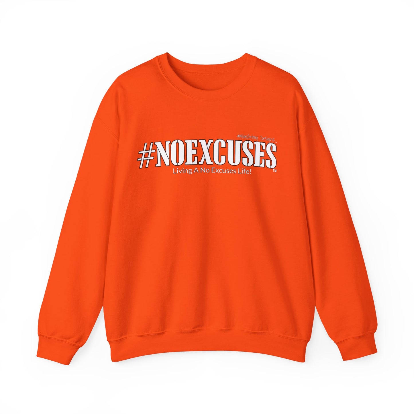 #NOEXCUSES Gildan Cozy Unisex Heavy Blend™ Sweatshirt