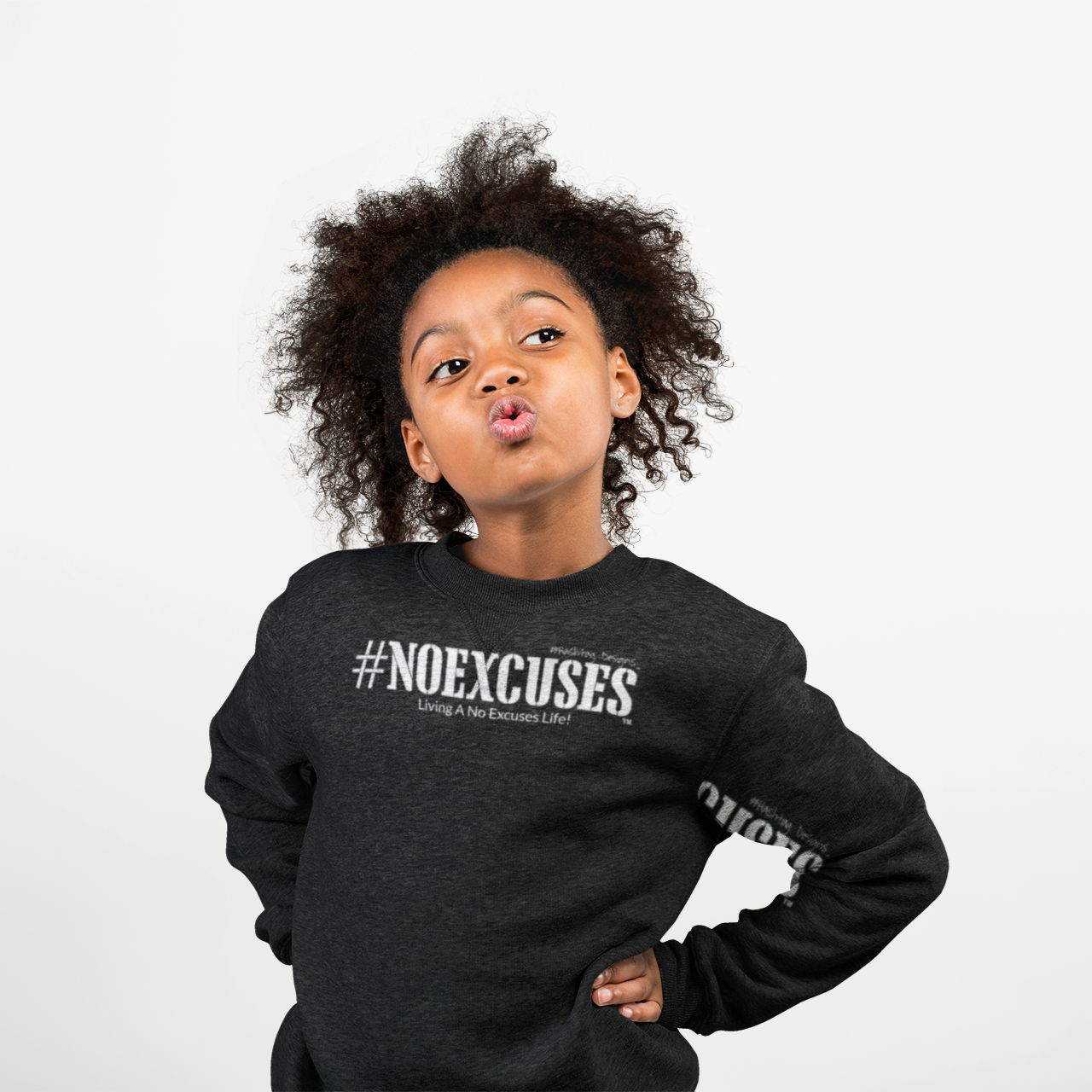 #NOEXCUSES Gildan Youth Crewneck Sweatshirt