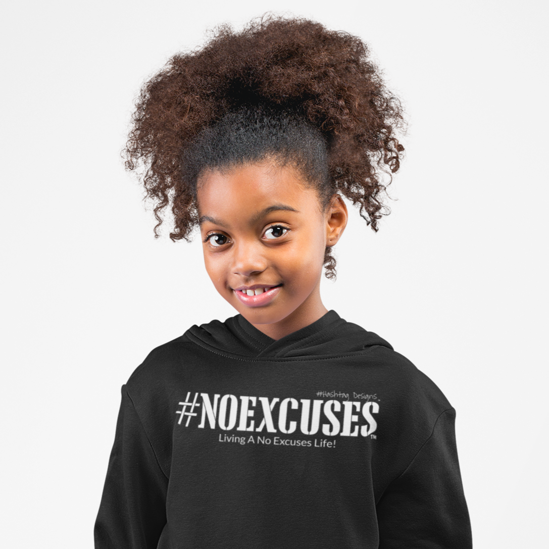 #NOEXCUSES Gildan Youth Heavy Blend Hoodie
