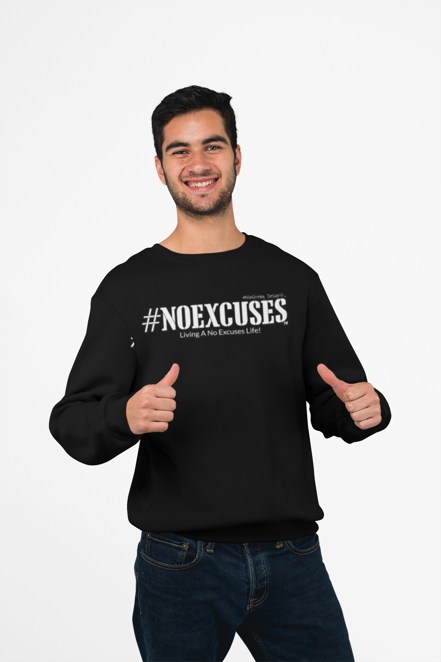 #NOEXCUSES Gildan Cozy Unisex Heavy Blend™ Sweatshirt