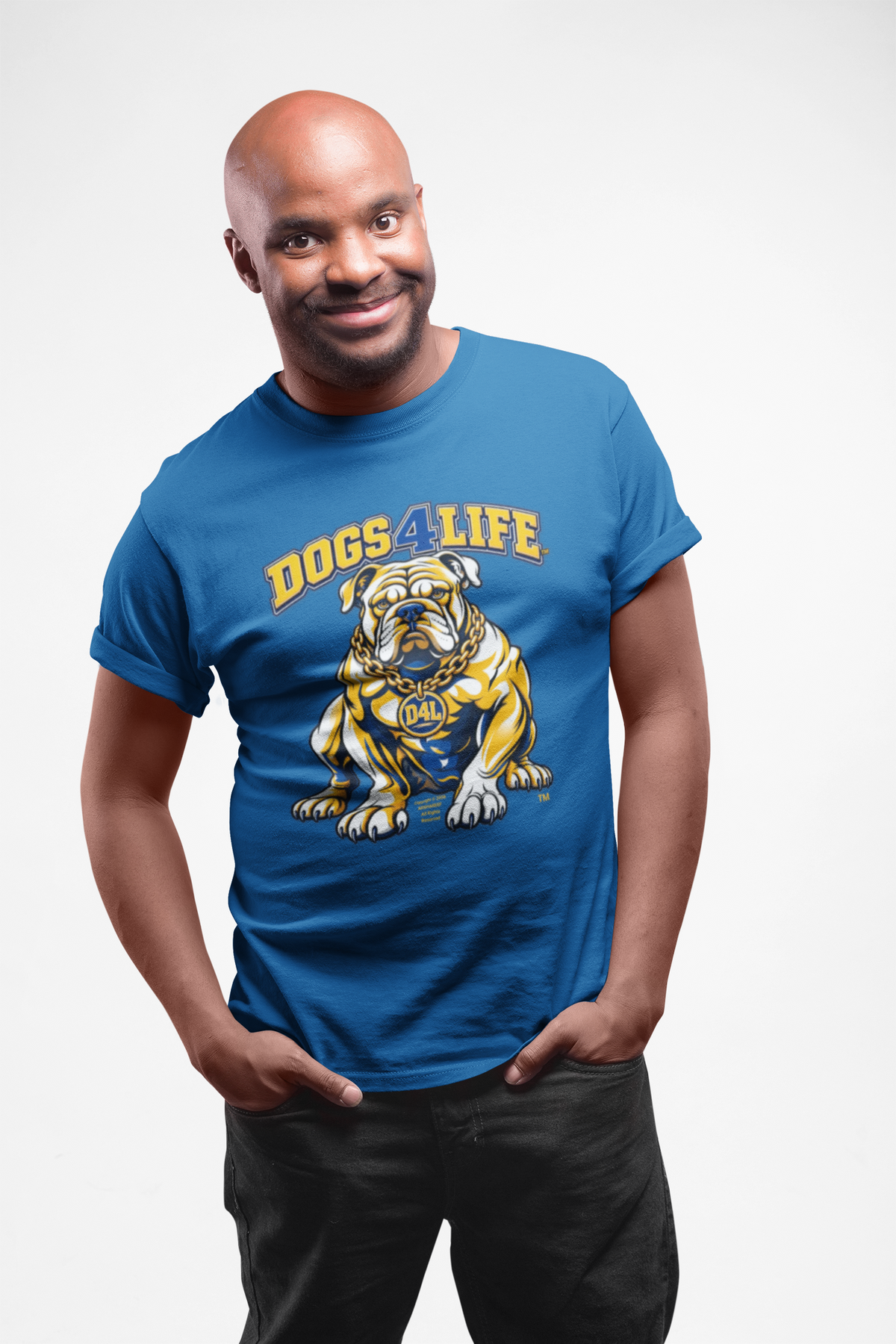 Dogs 4 Life D4L Bulldog T-Shirt