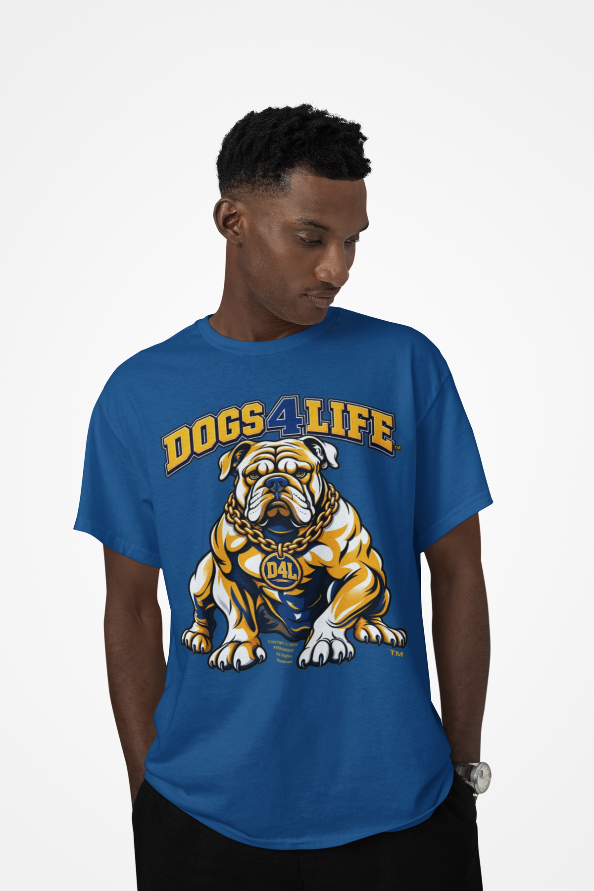 Dogs 4 Life D4L Bulldog T-Shirt