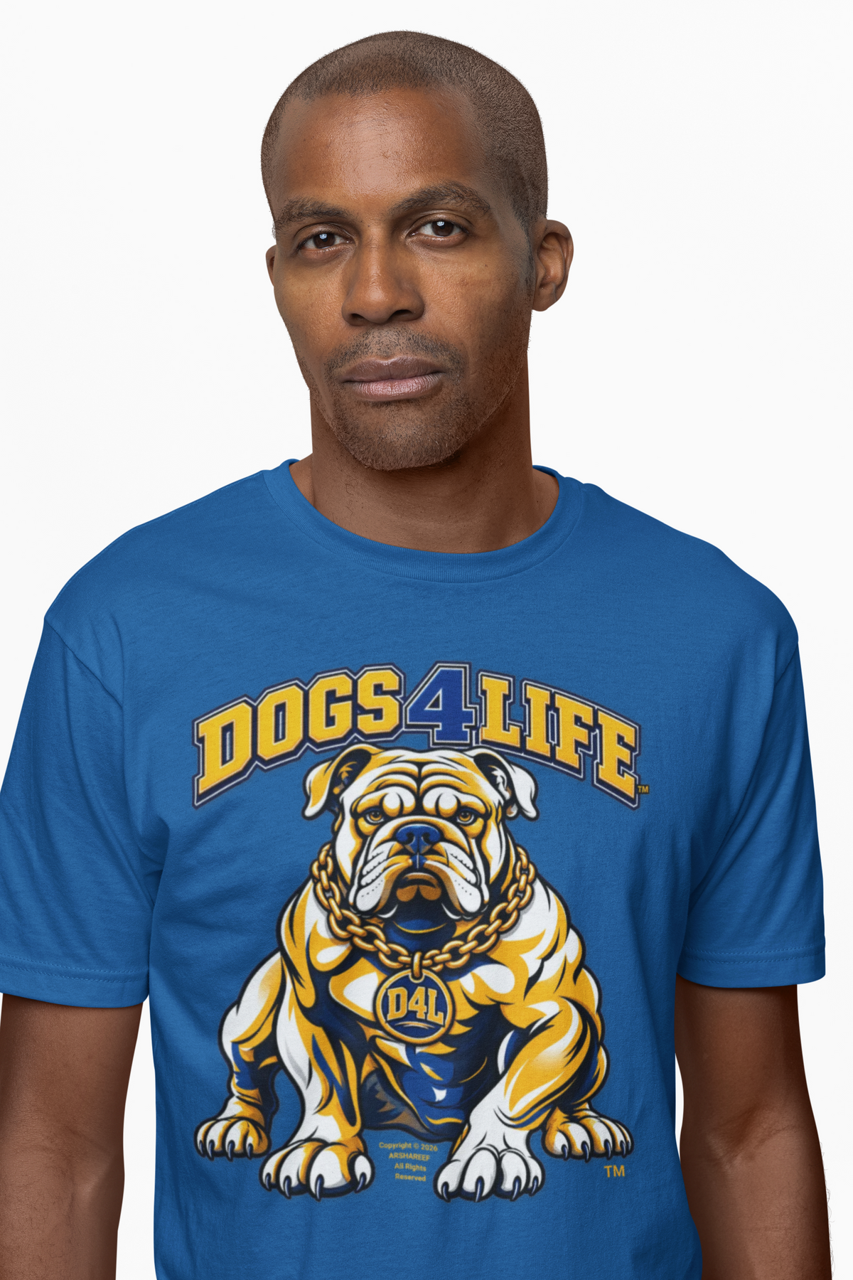 Dogs 4 Life D4L Bulldog T-Shirt