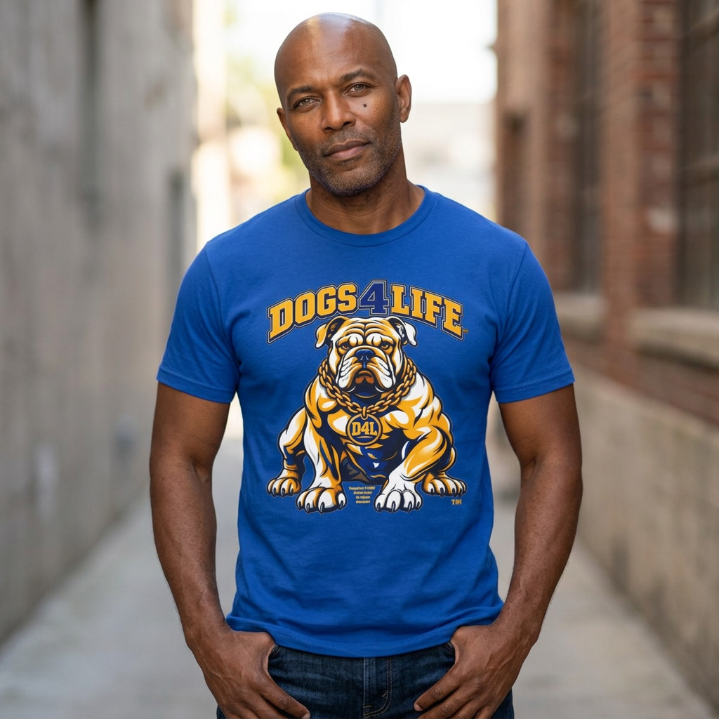 Dogs 4 Life D4L Bulldog T-Shirt