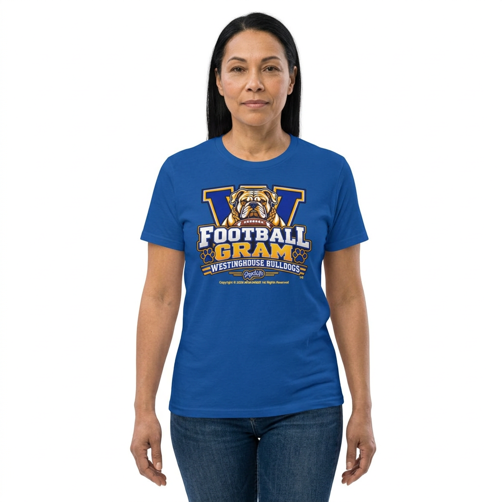 Westinghouse Bulldogs Football Gram T‑Shirt