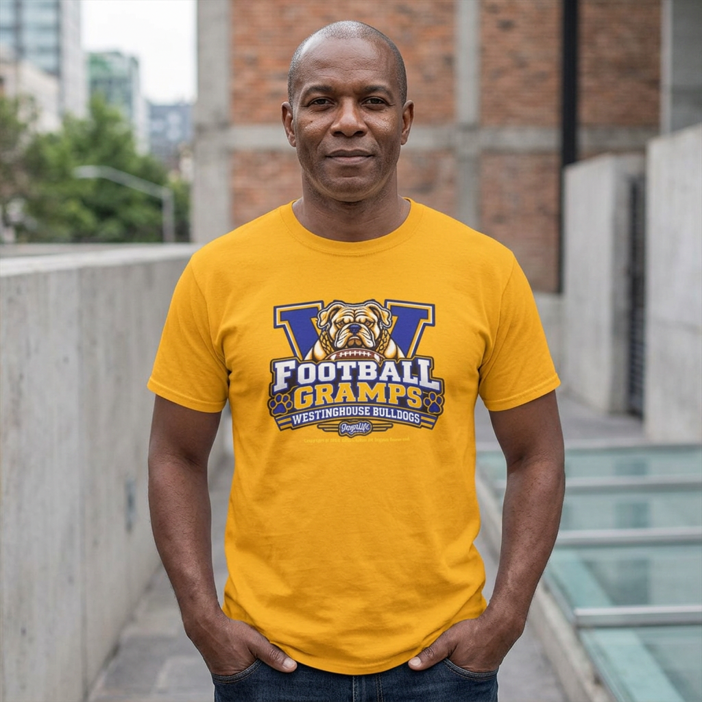 Westinghouse Bulldogs Football Gramps T-Shirt