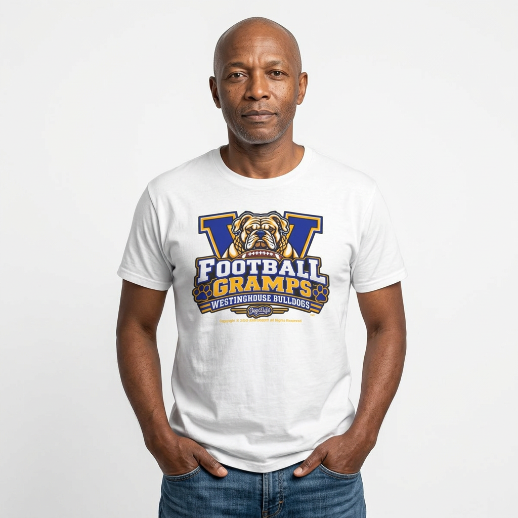 Westinghouse Bulldogs Football Gramps T-Shirt