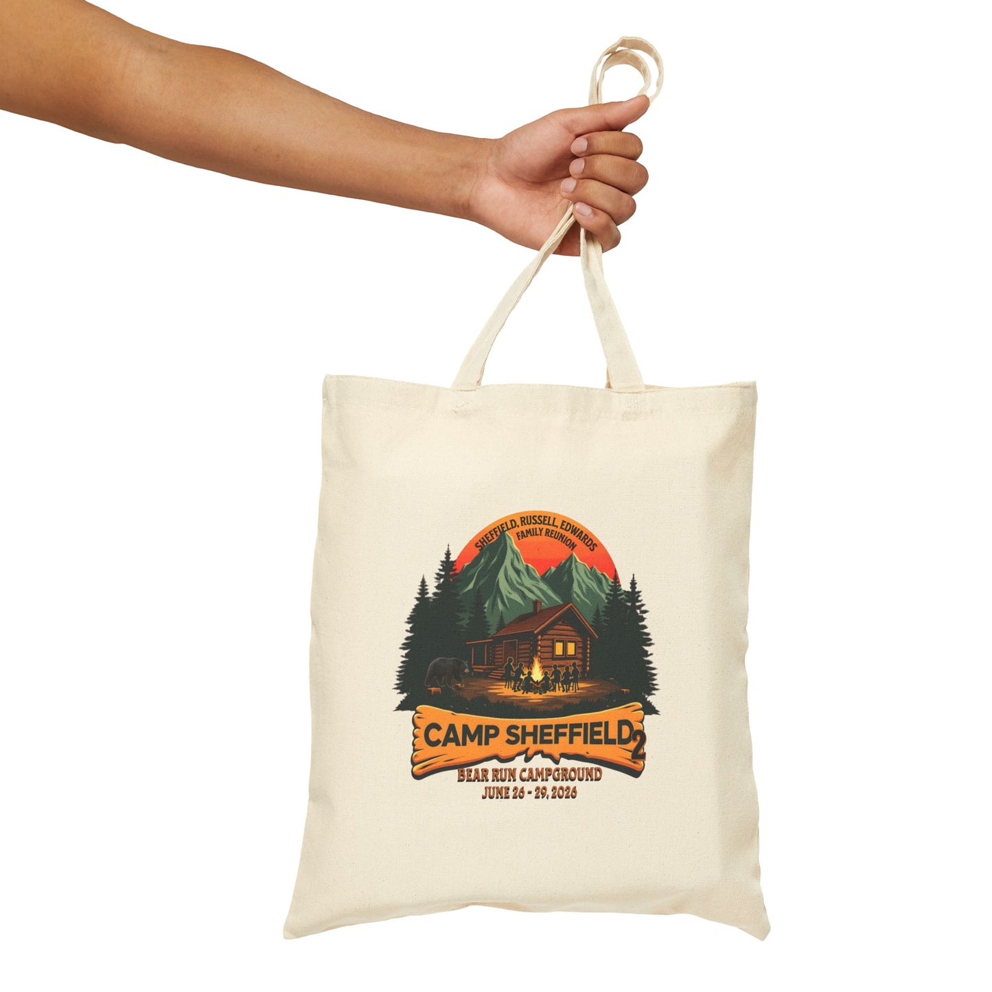Camp Sheffield Natural Canvas Tote