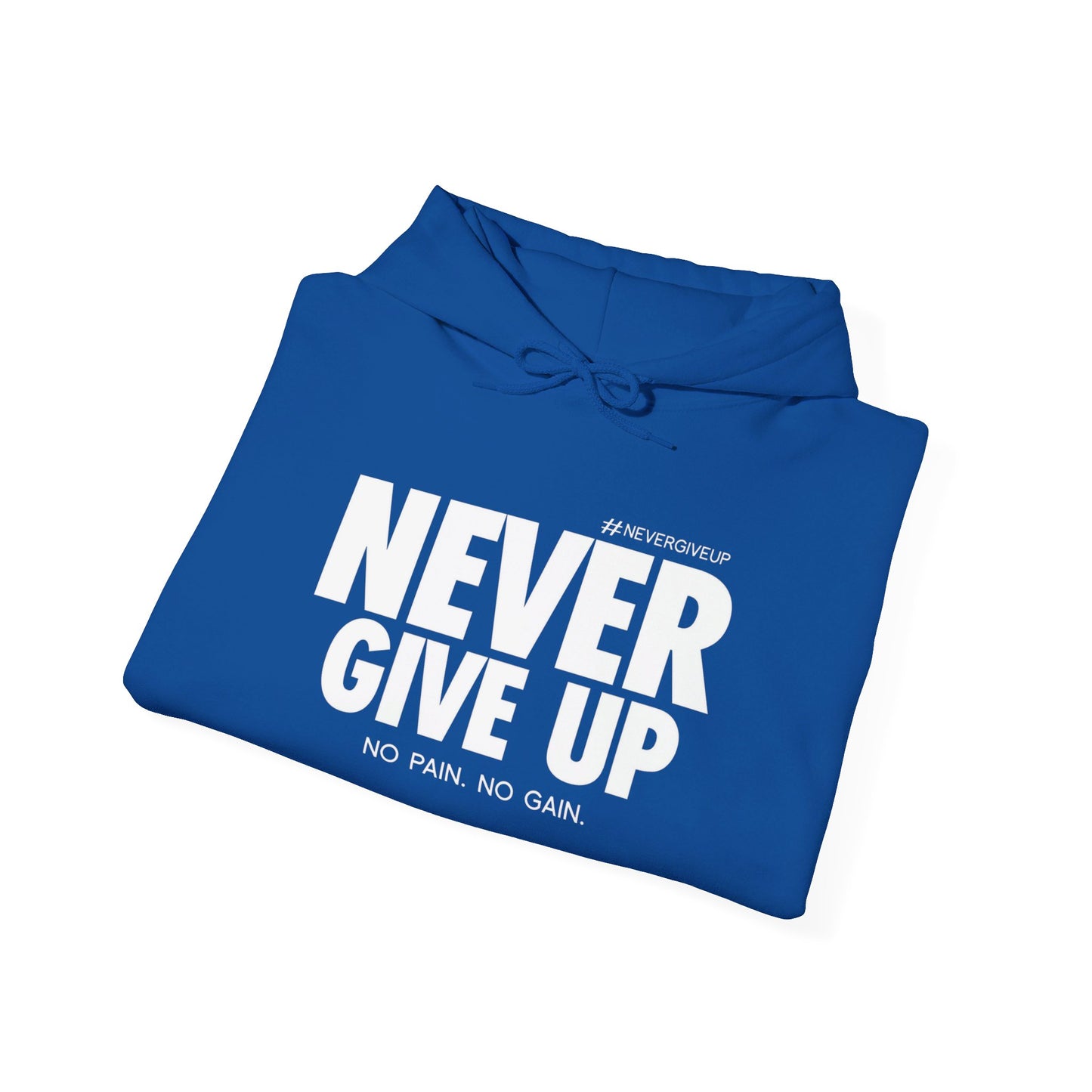 Never Give Up - Unisex Heavy Blend™ Hooded Sweatshirt