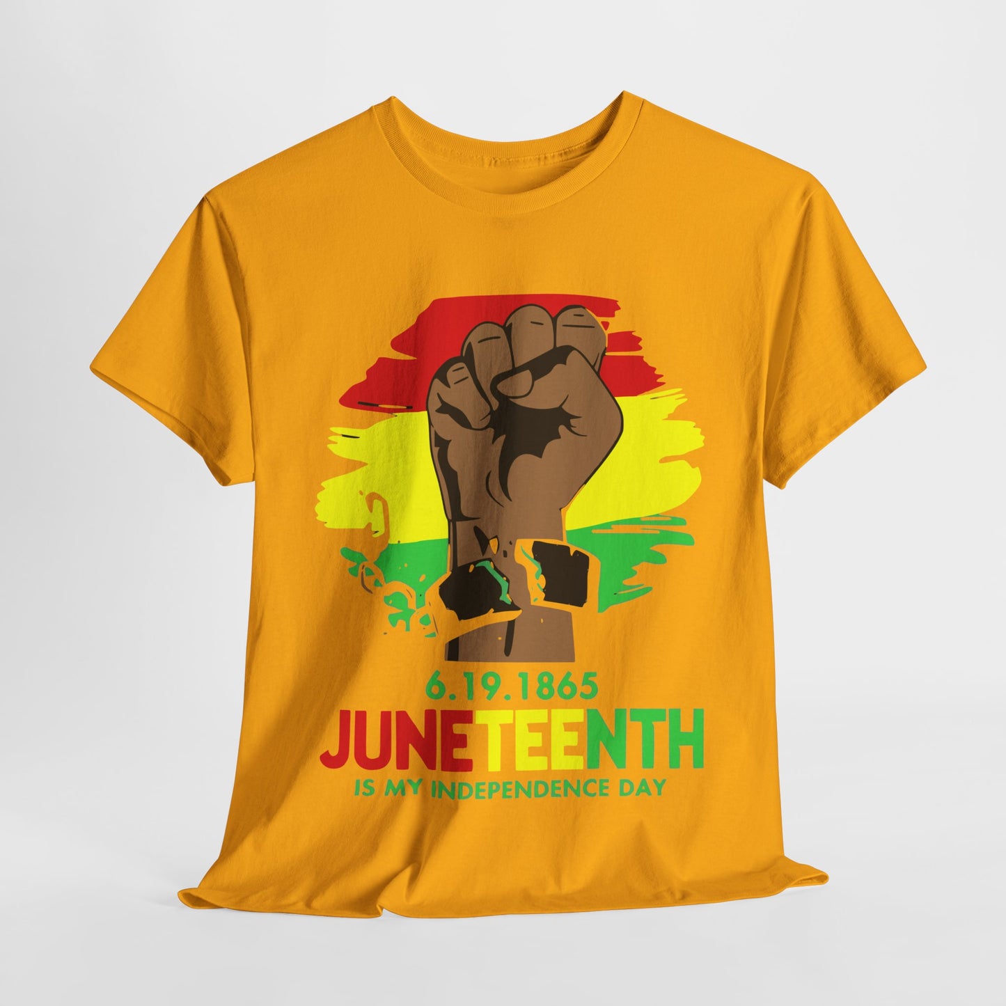 Juneteenth Unisex Tee - Fist Raised