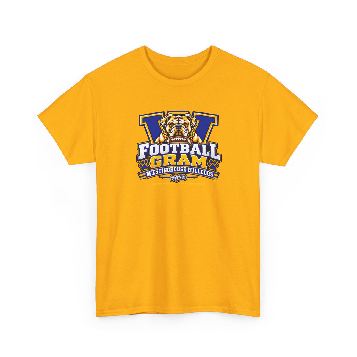 Westinghouse Bulldogs Football Gram T‑Shirt