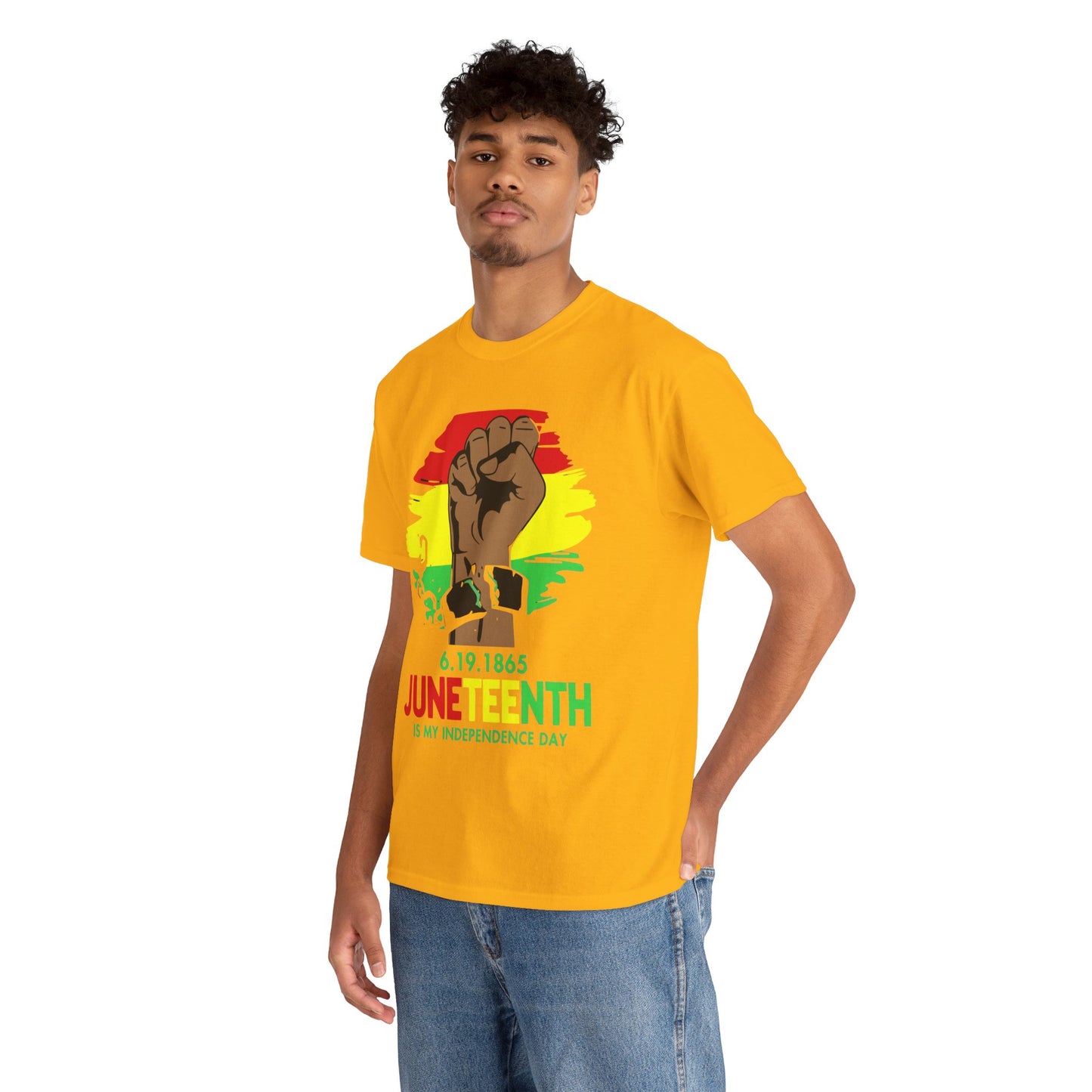 Juneteenth Unisex Tee - Fist Raised